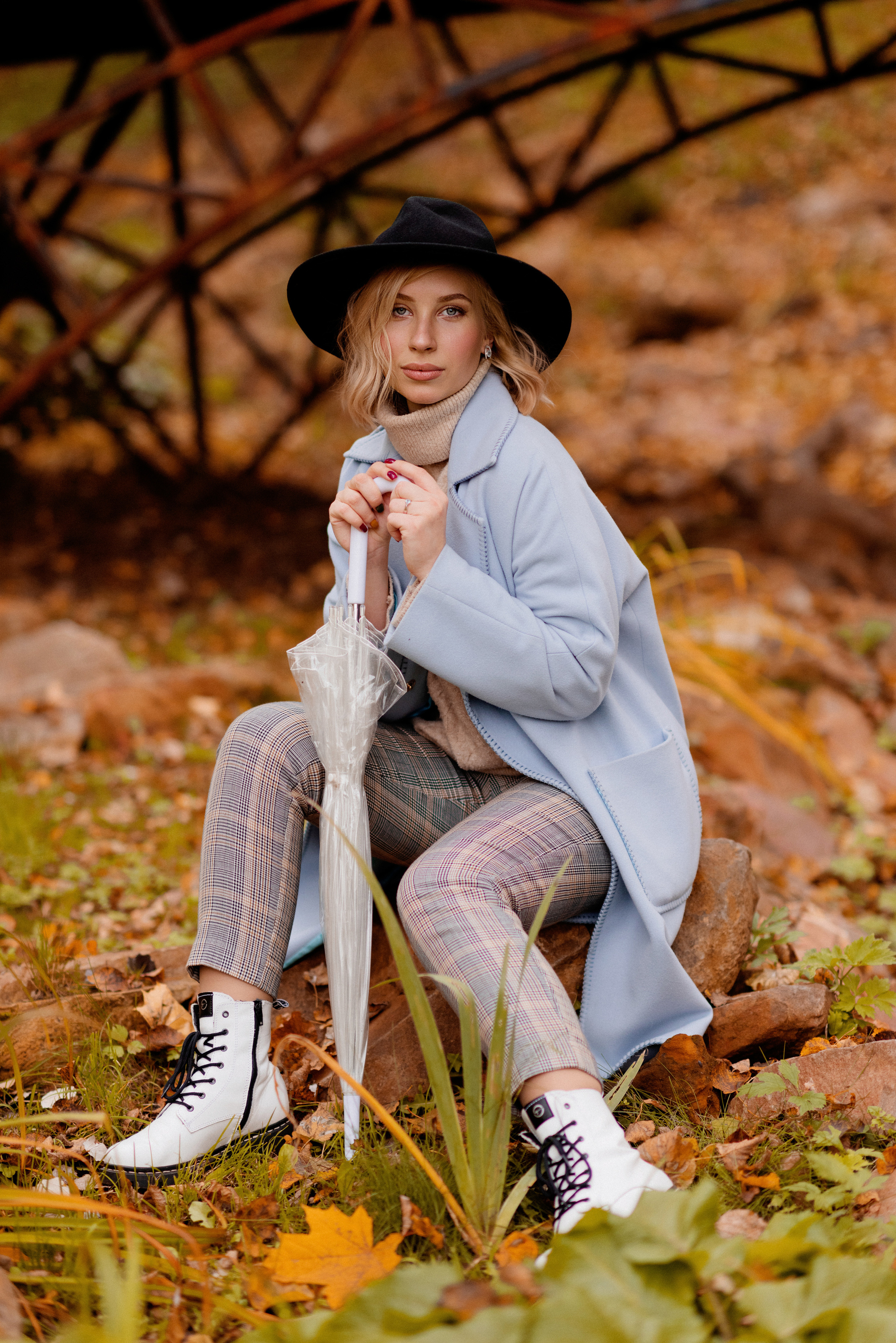 Софья в осеннем парке. Профессиональный фотограф. Портрет, семья, дети