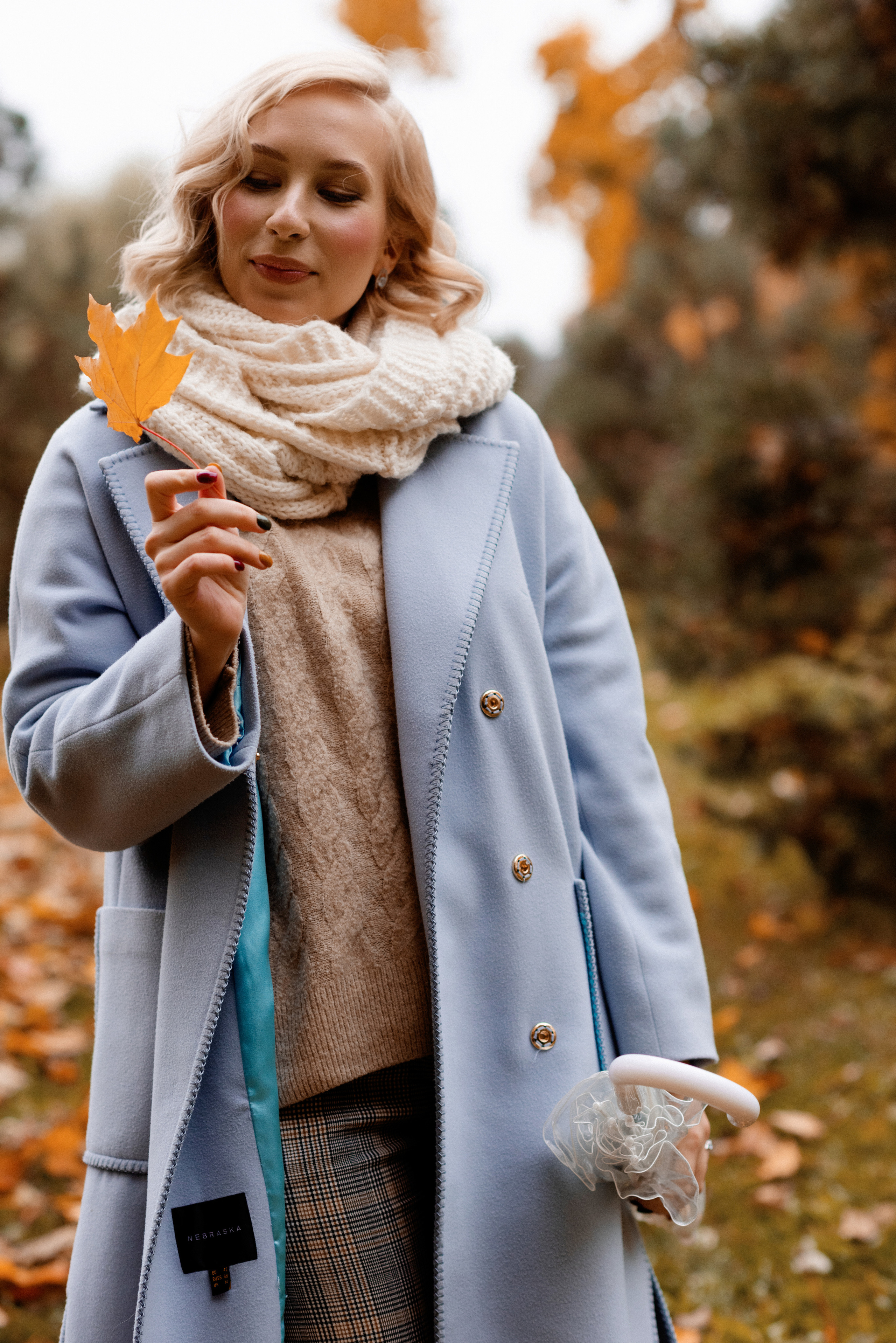 Софья в осеннем парке. Профессиональный фотограф. Портрет, семья, дети