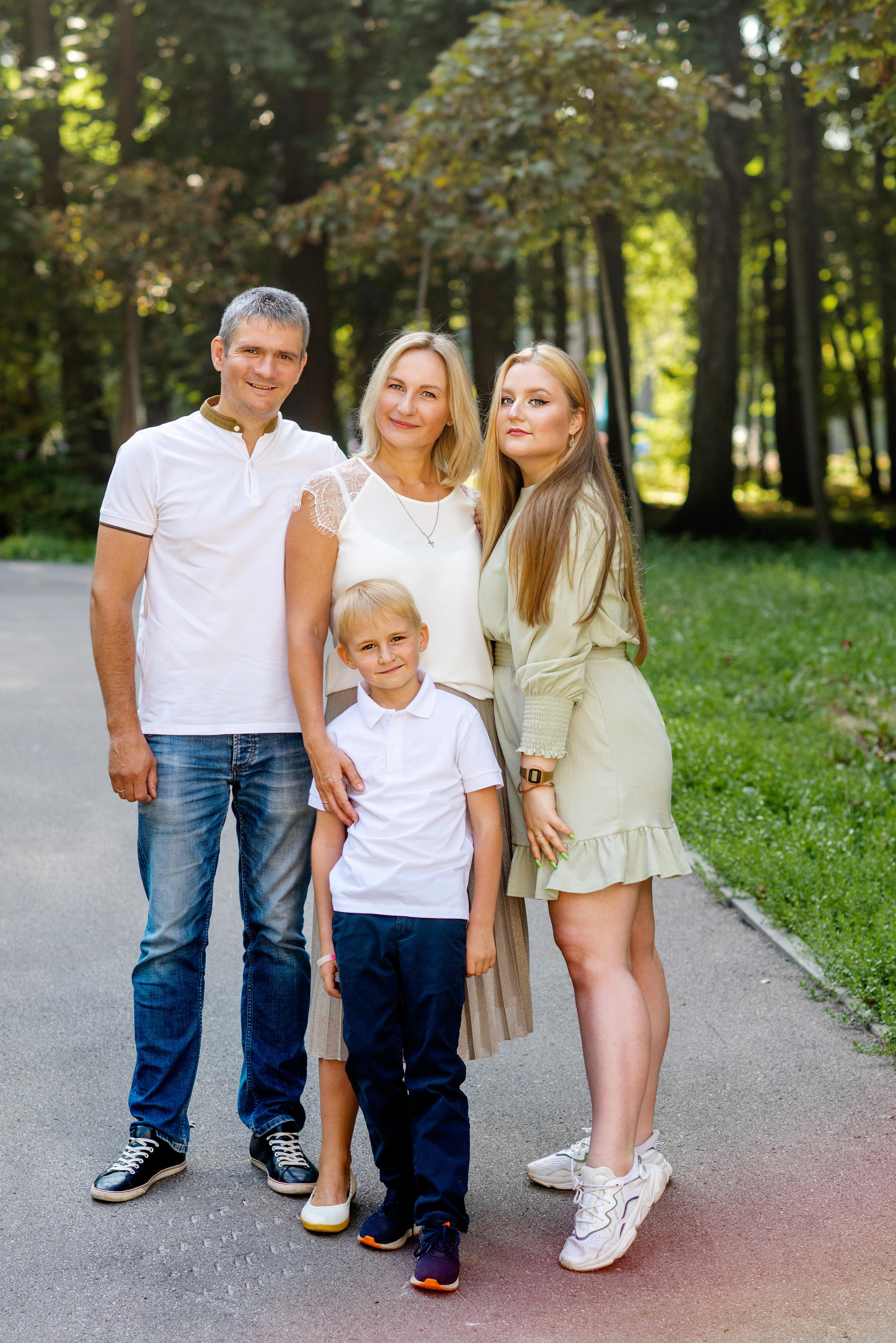 Фотосессия для семьи Натальи. Профессиональный фотограф. Портрет, семья, дети