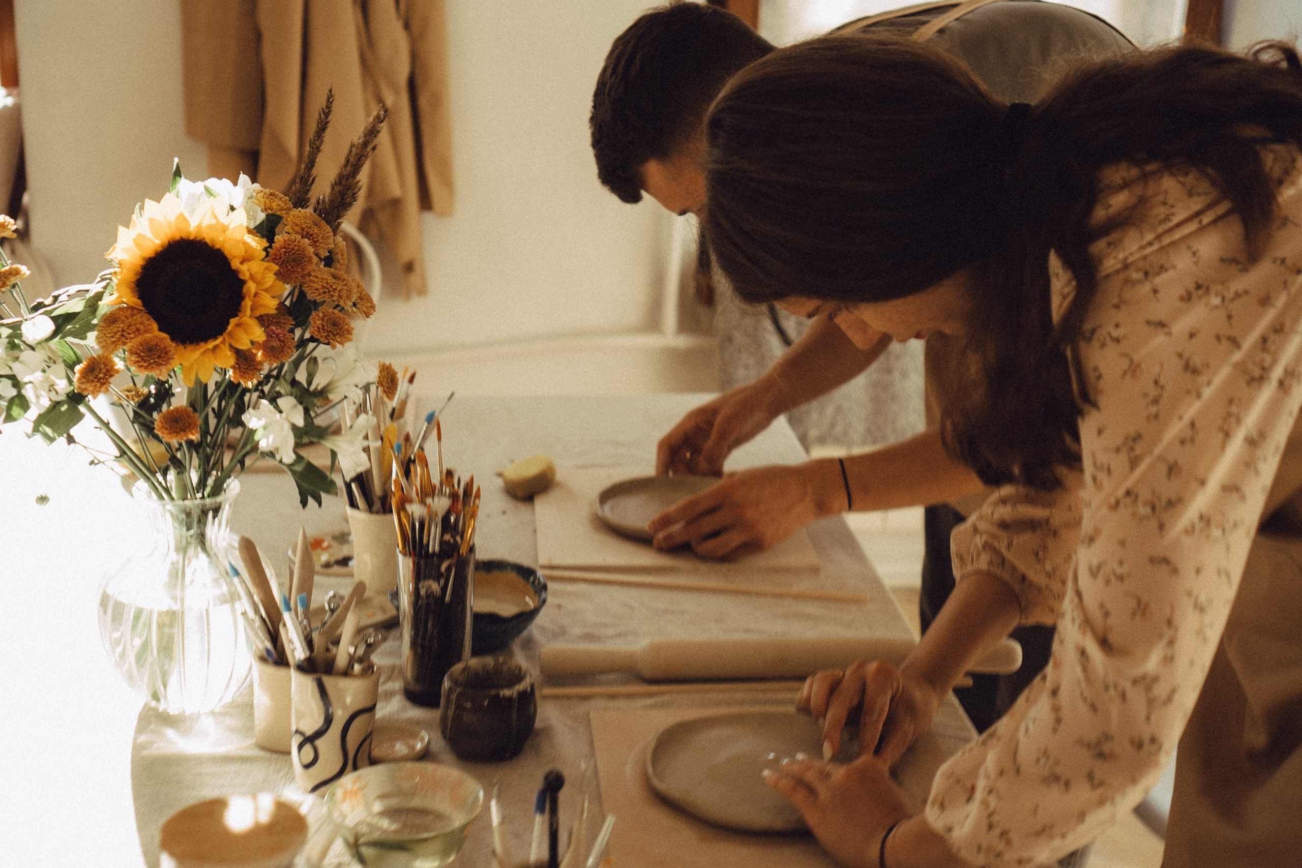 Любовь в студии лепки. Профессиональный фотограф, Санкт-Петербург — Виктория Богомолова