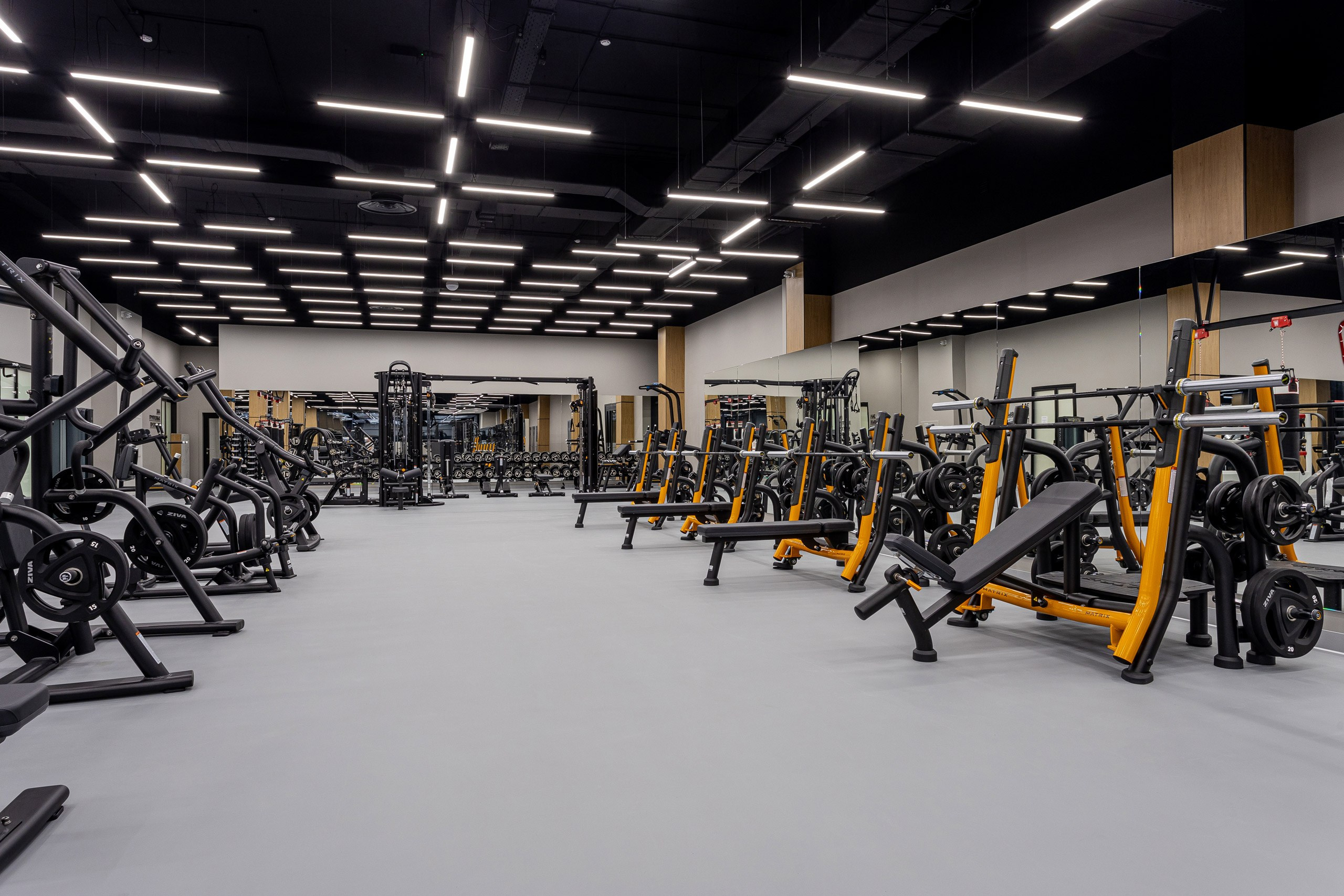 Gym. Interior photographer Vitalii in Portland and Vancouver