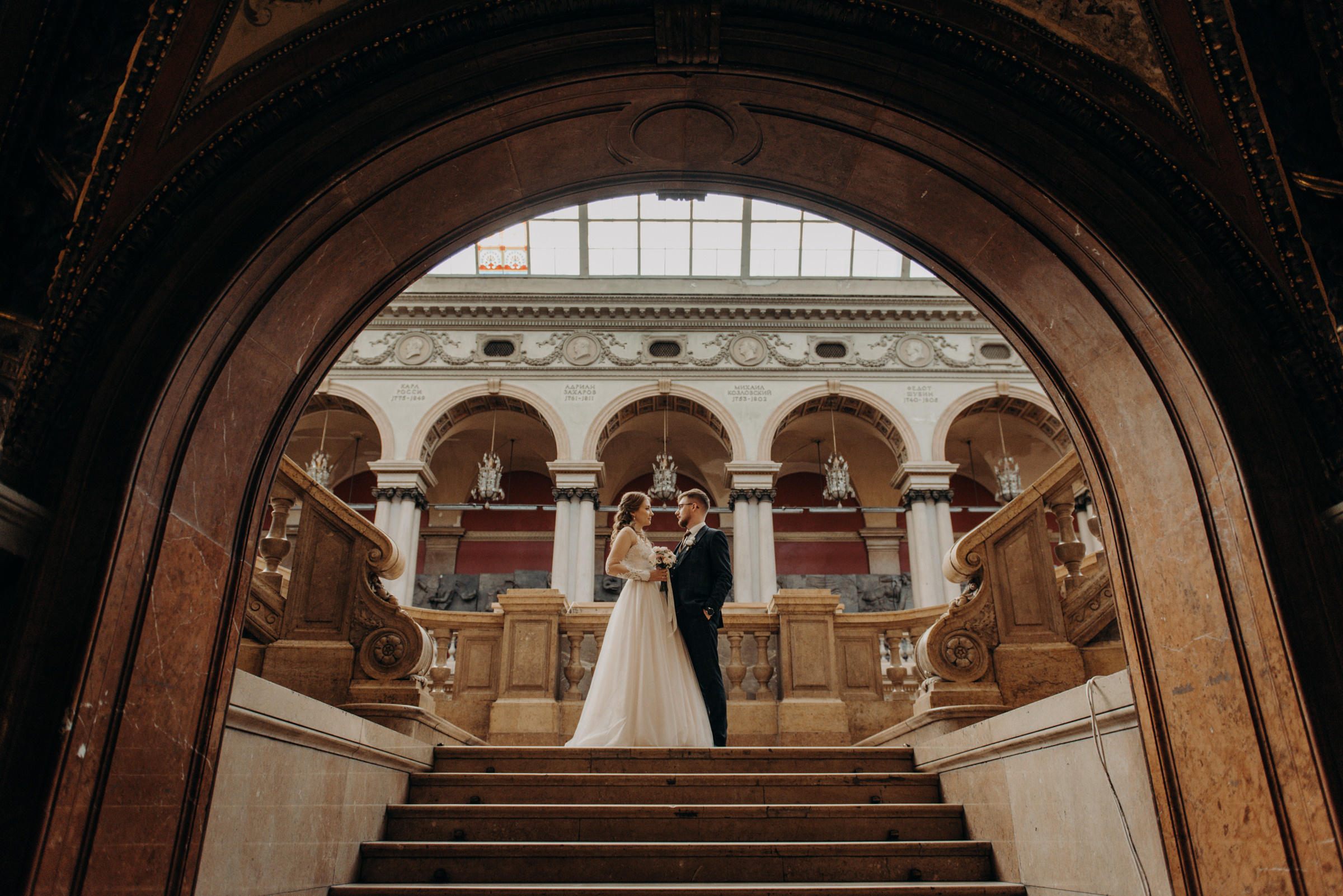 свадебная фотосессия в академии Штиглица