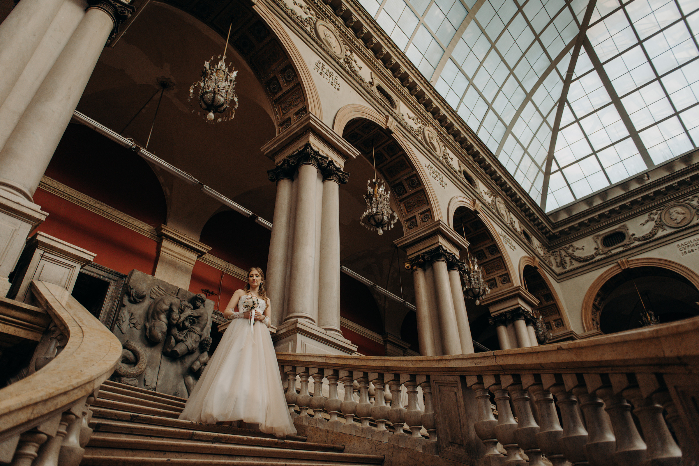 свадебная фотосессия в академии Штиглица