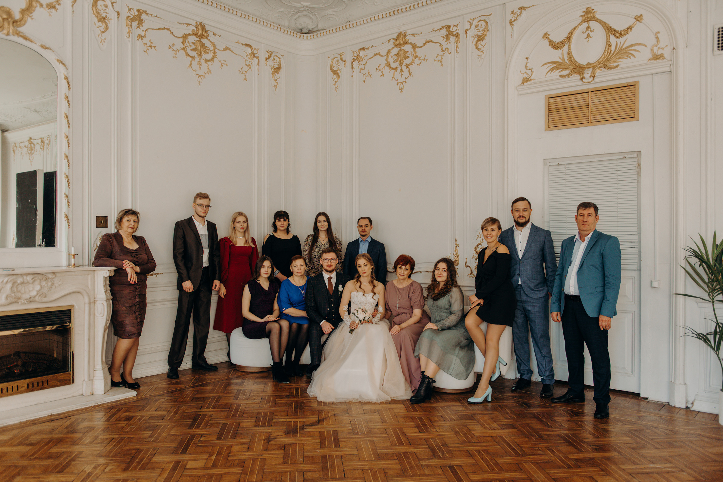 свадебная фотосессия в фотостудии