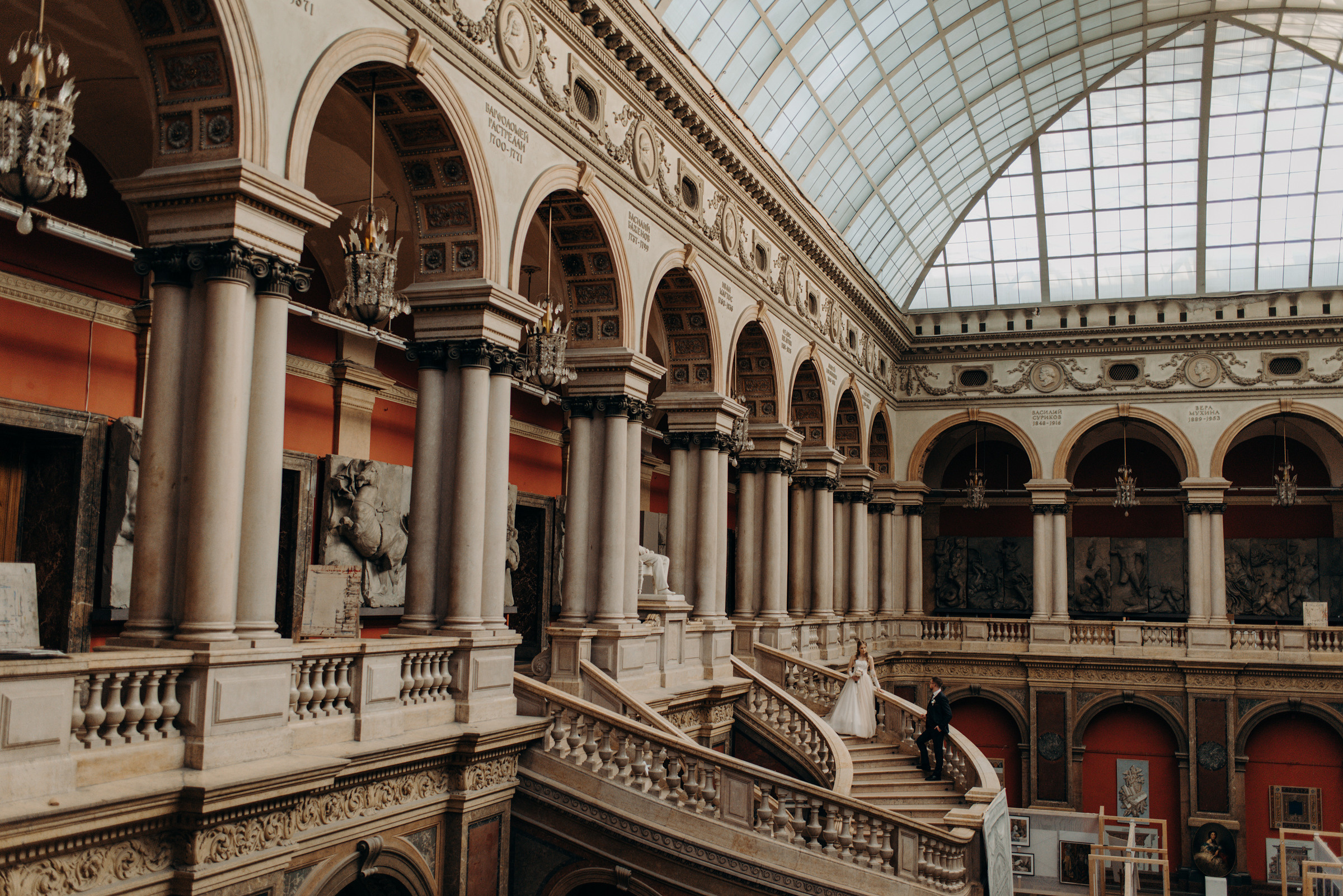 свадебная фотосессия в академии Штиглица