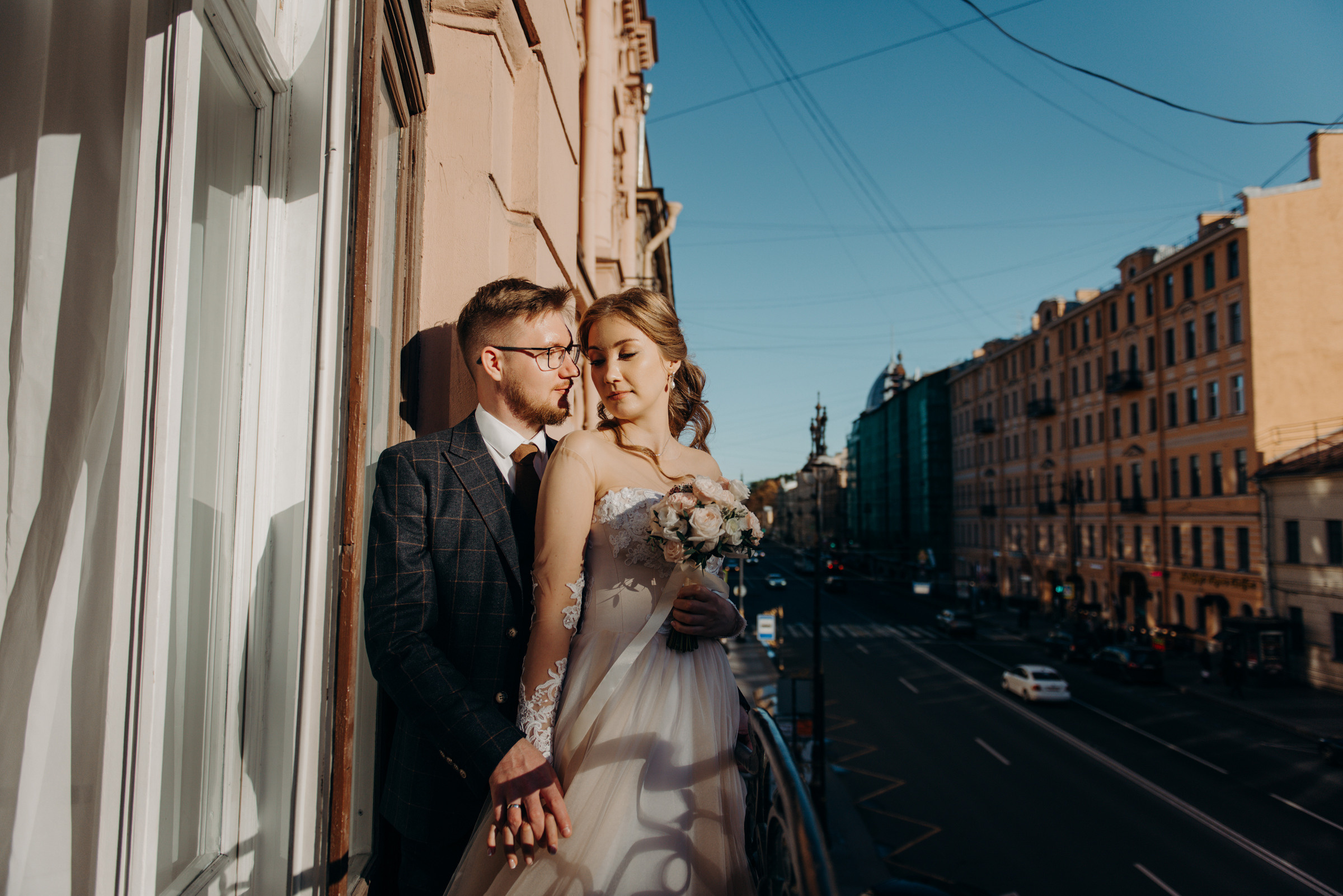 свадебная фотосессия в фотостудии