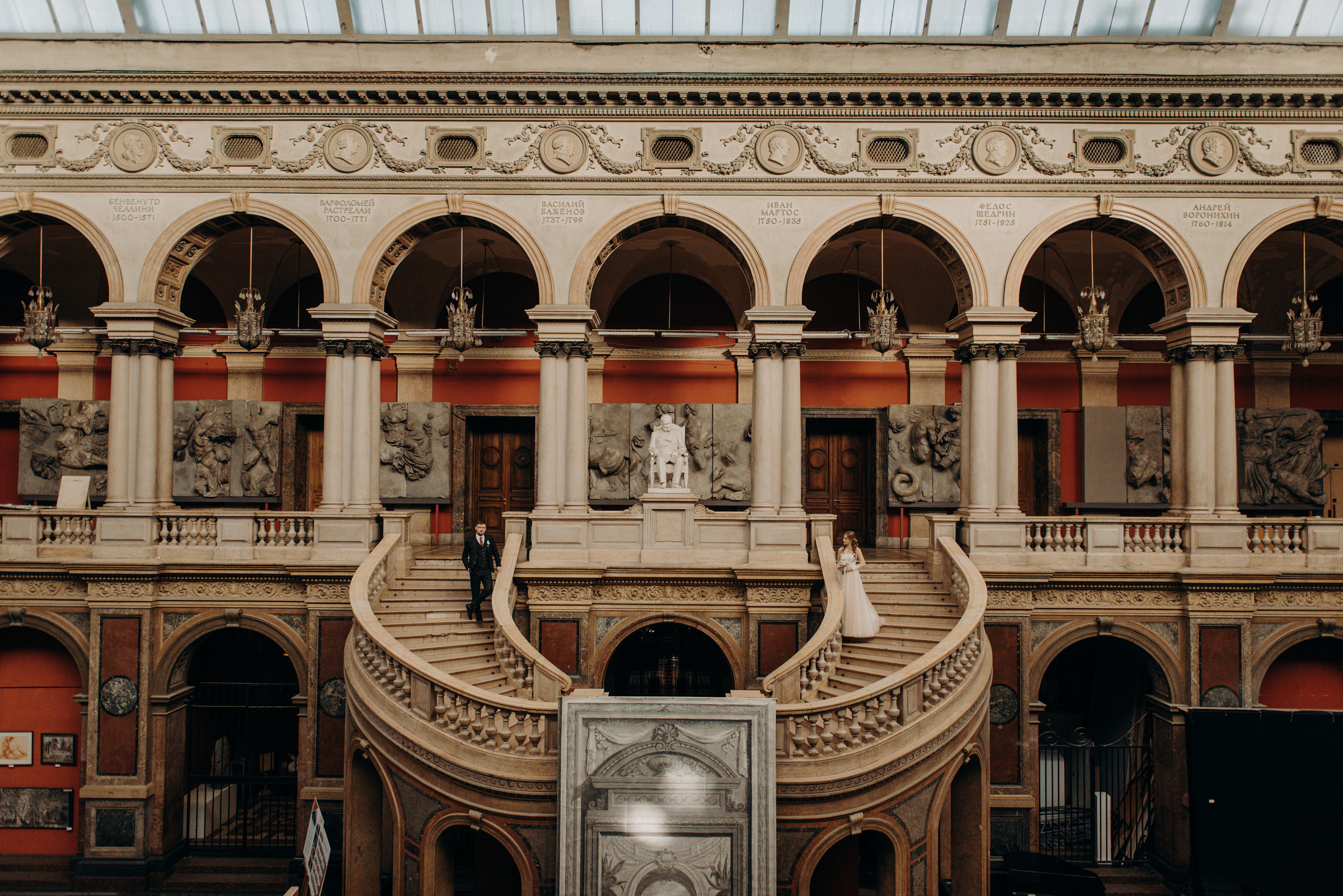 свадебная фотосессия в академии Штиглица