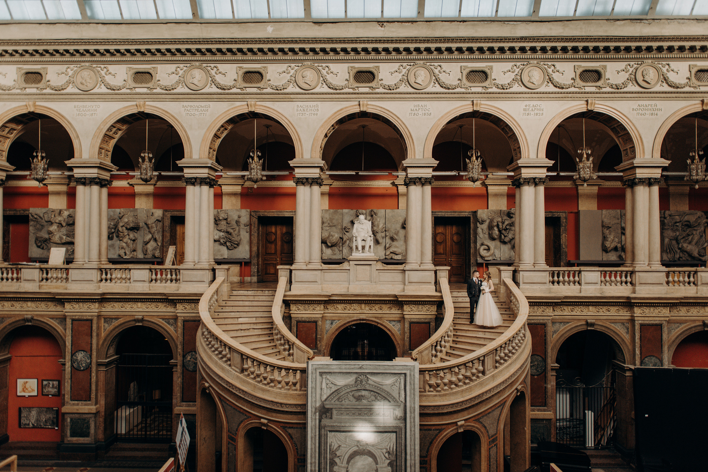 свадебная фотосессия в академии Штиглица
