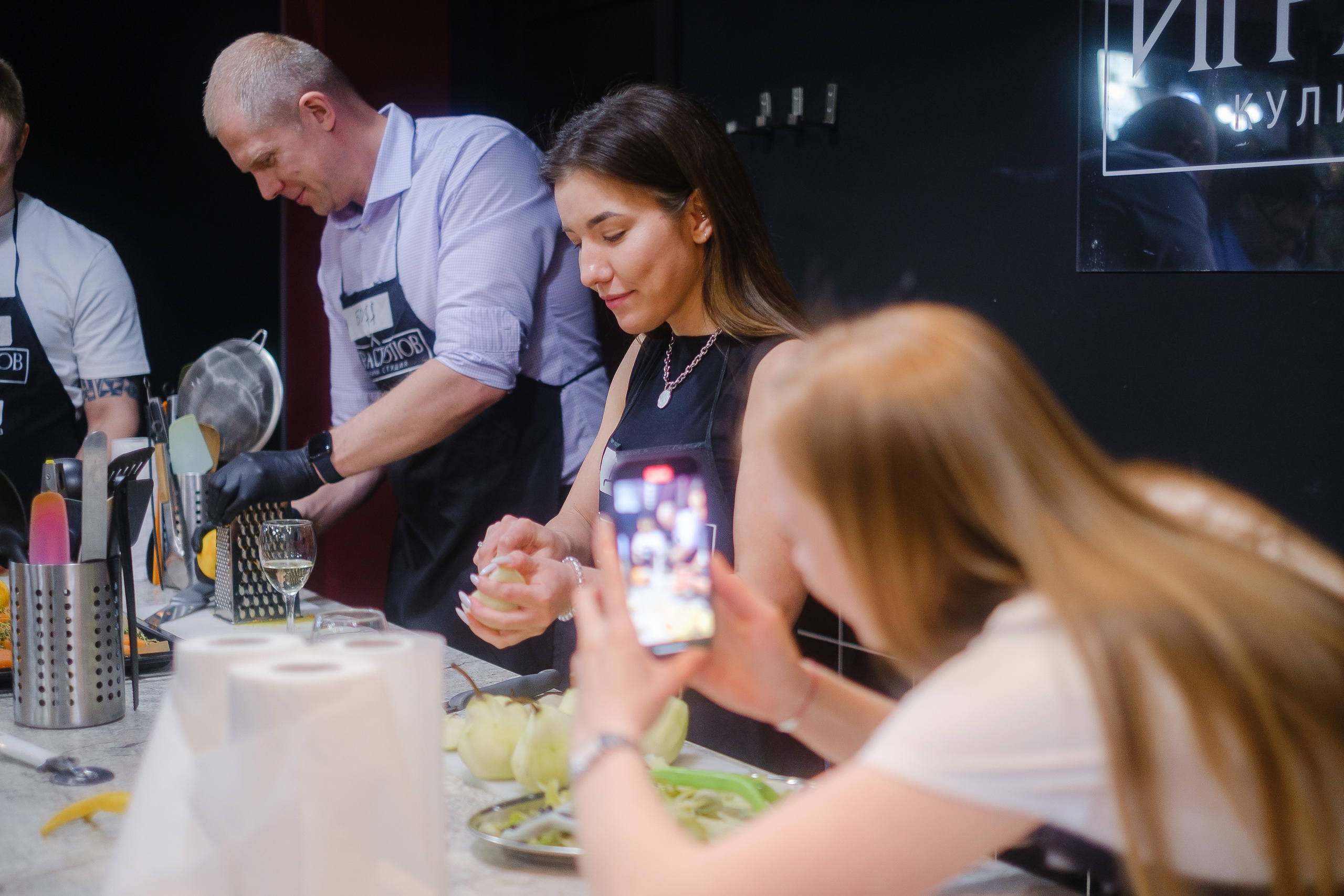 Корпоратив на кулинарном мк. Фотограф Мария Хлебникова Санкт-Петербург Москва