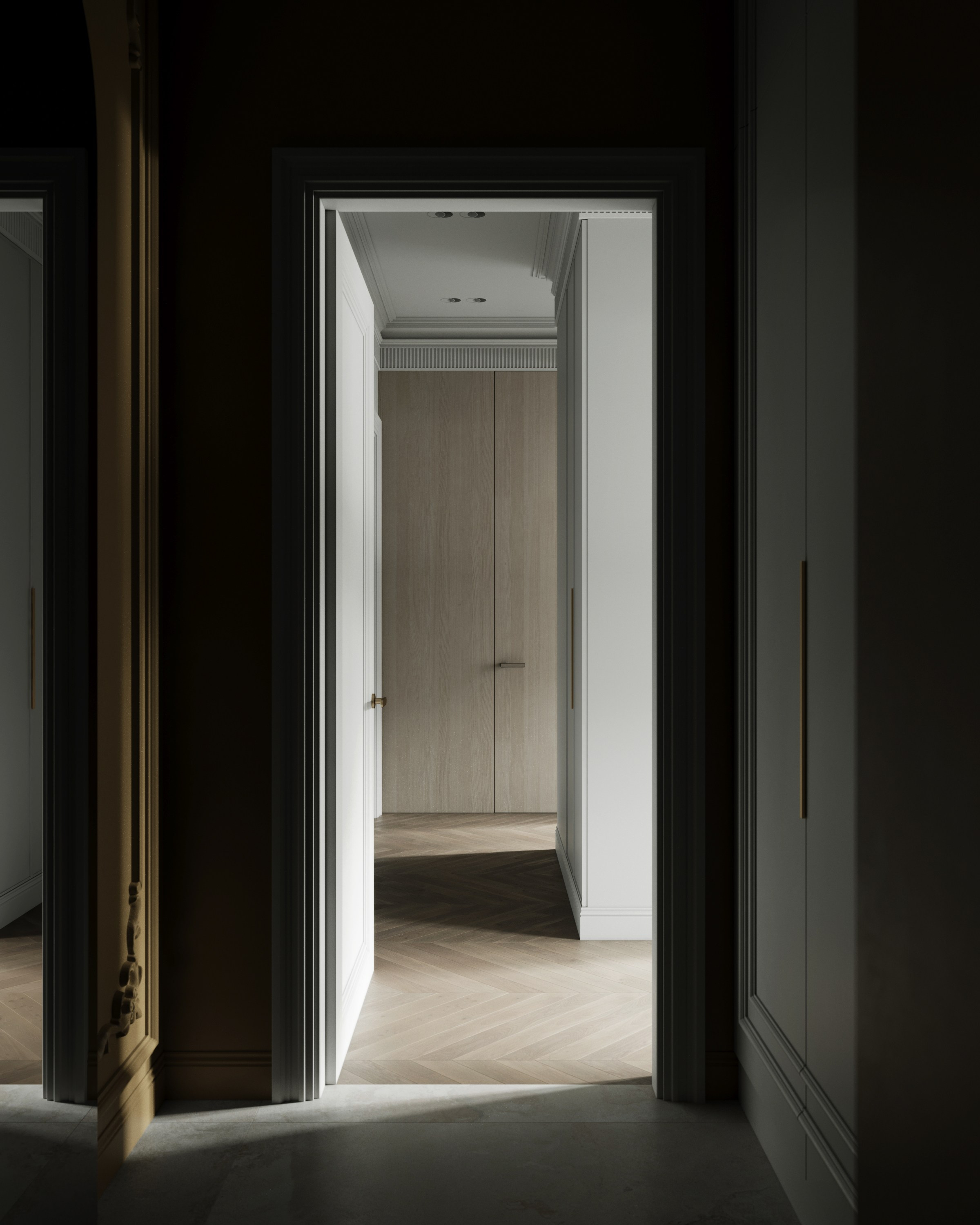 Квартира для молодой семьи. Создание 3д визуализаций. Анимированное видео. Сборка сцен