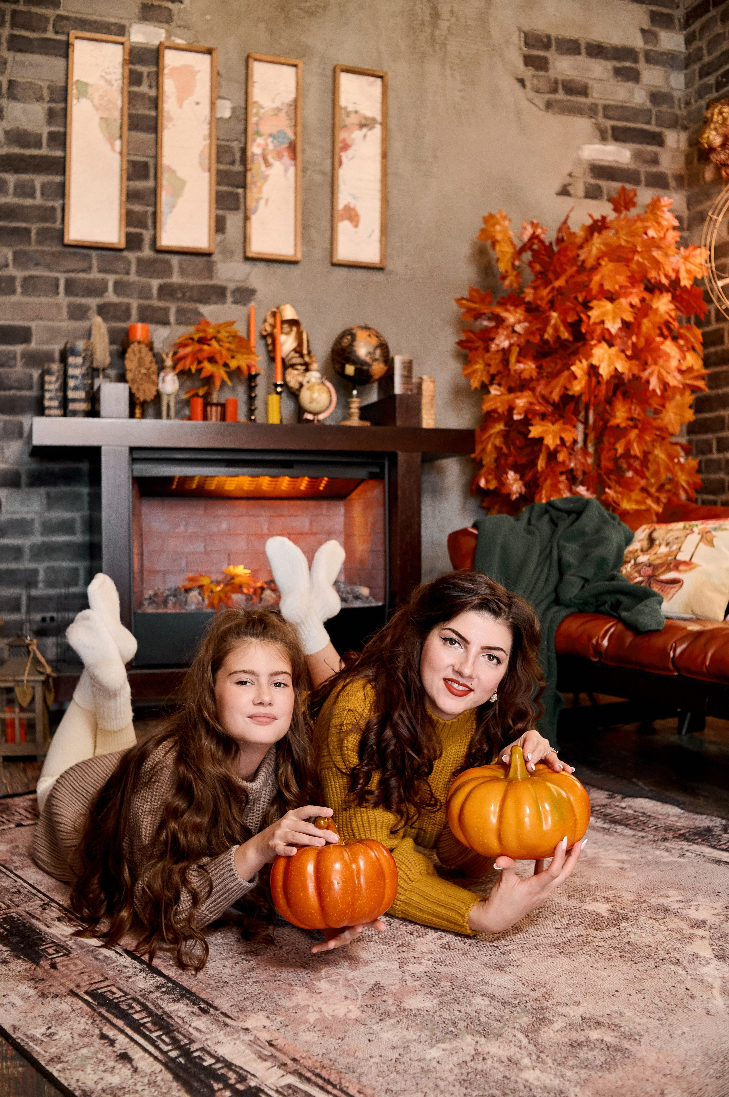 Сказки у камина. Семейный и детский фотограф в г. Ногинске Ангелина Хасанова