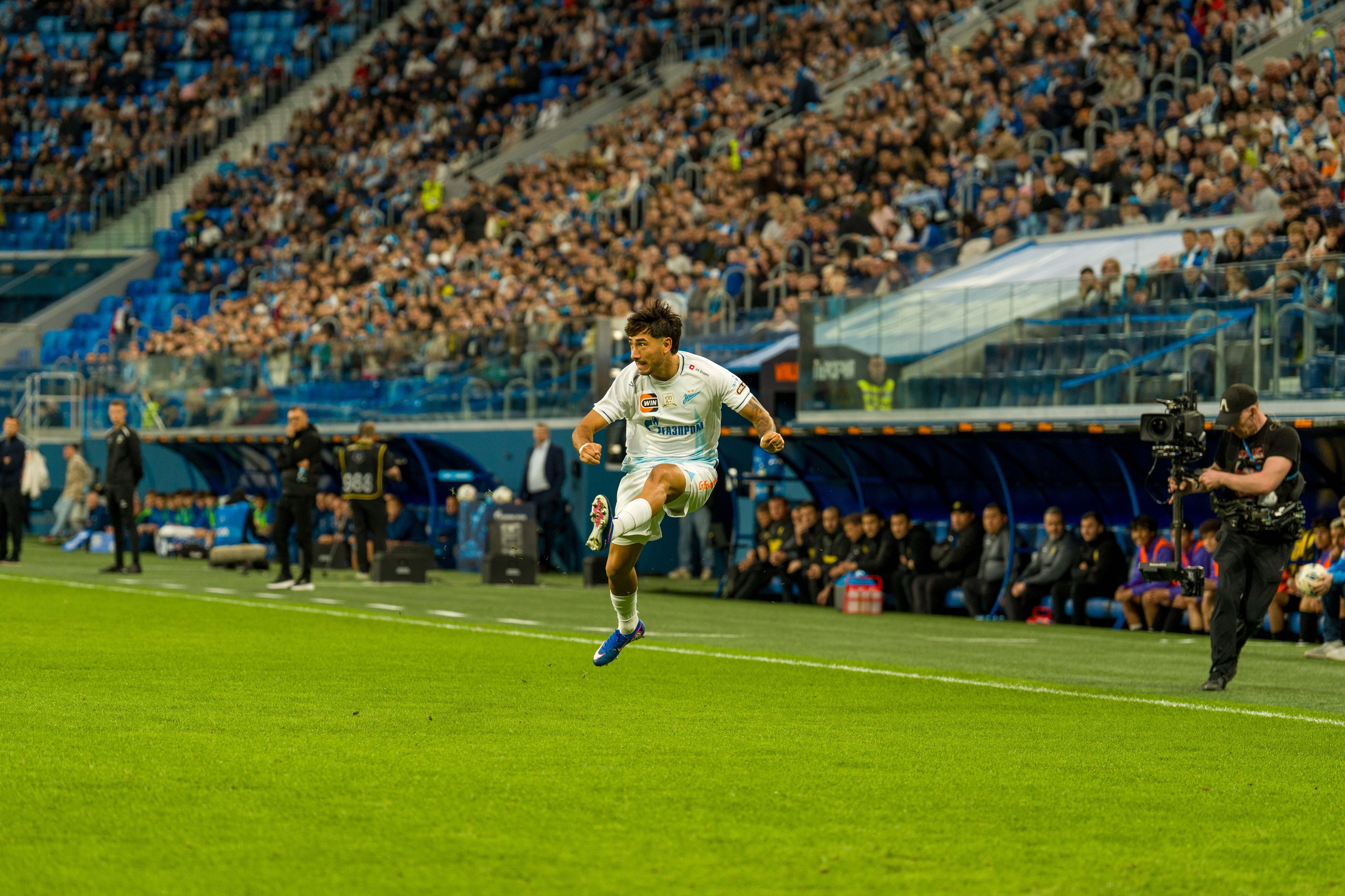 Зенит — Кайрат: фотогалерея товарищеского матча в Санкт-Петербурге | Антон Гауф. Спортивный фотограф в Санкт-Петербурге | Антон Гауф