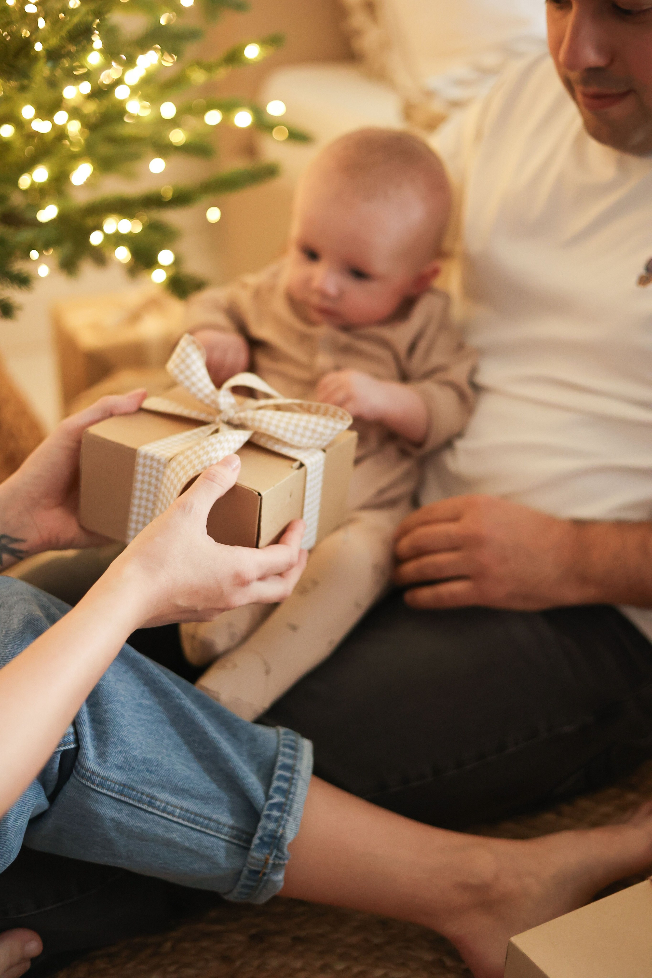Новогодняя фотосессия. Надя, Денис и Макс. Фотограф ANNA GEREIHAN