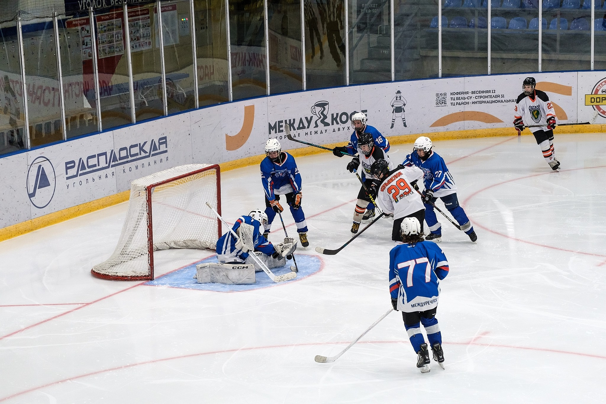 Хоккейный матч Вымпел-2011 (Междуреченск) vs Ермак (Ангарск) — фотограф в Междуреченске Никита Максимов