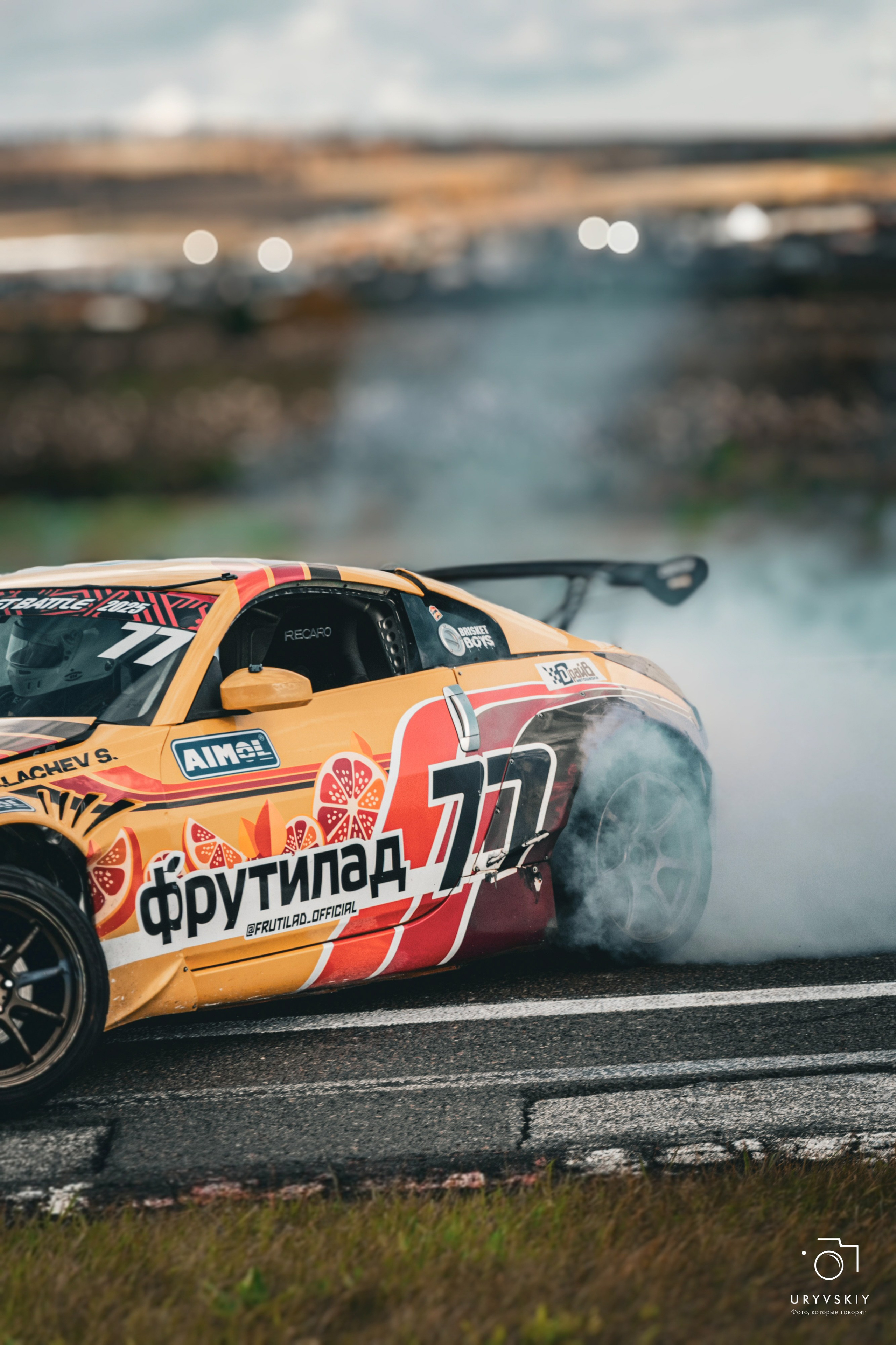 Красное кольцо. Дрифт баттл. Игорь Урывский. Фотограф Красноярск