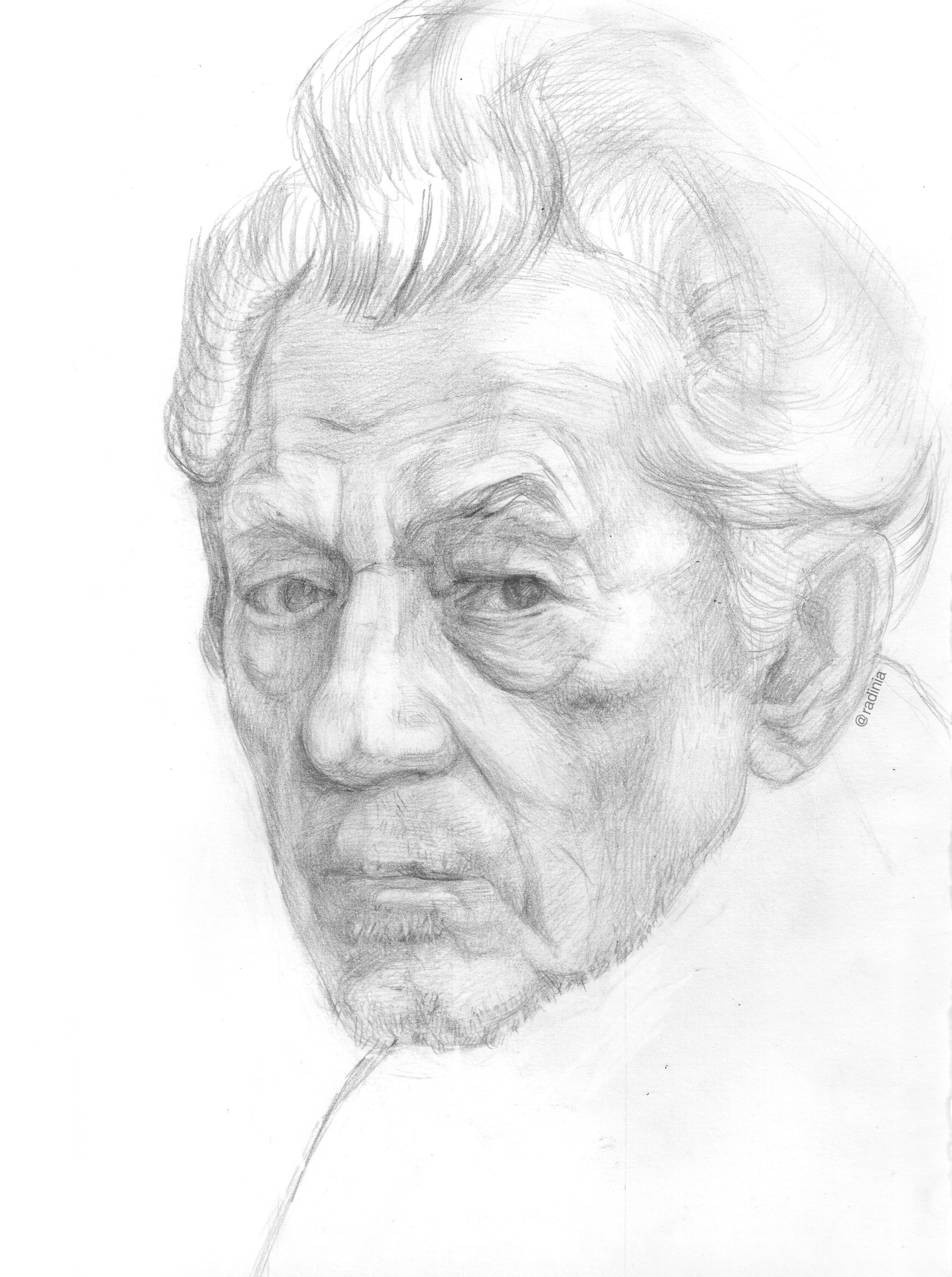 Портреты карандашом. Динара Байгельдина — Графический дизайнер и художник-иллюстратор