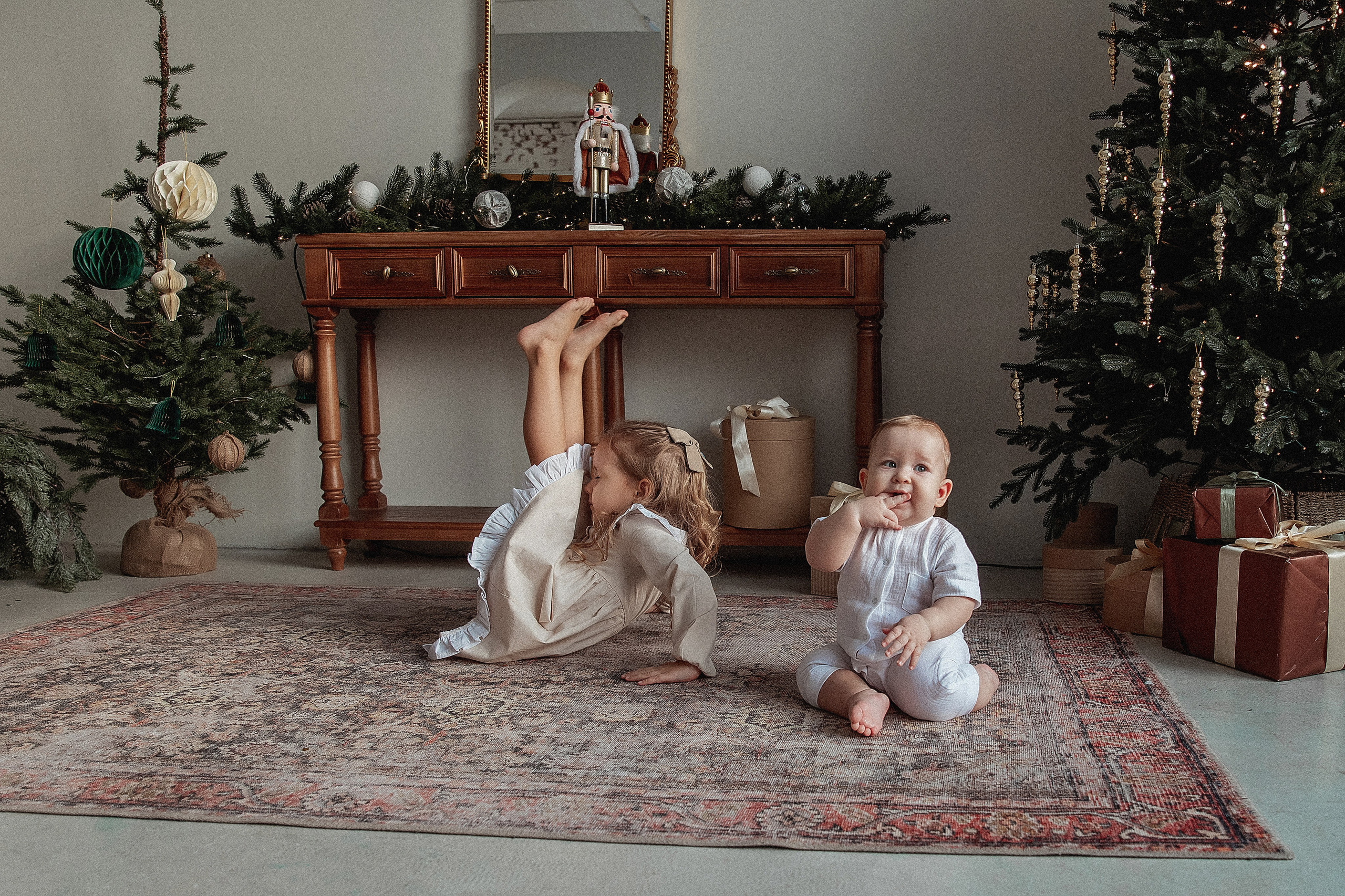 Семейное рождество. Детский и семейный фотограф в Красноярске Юлия Бирюкова
