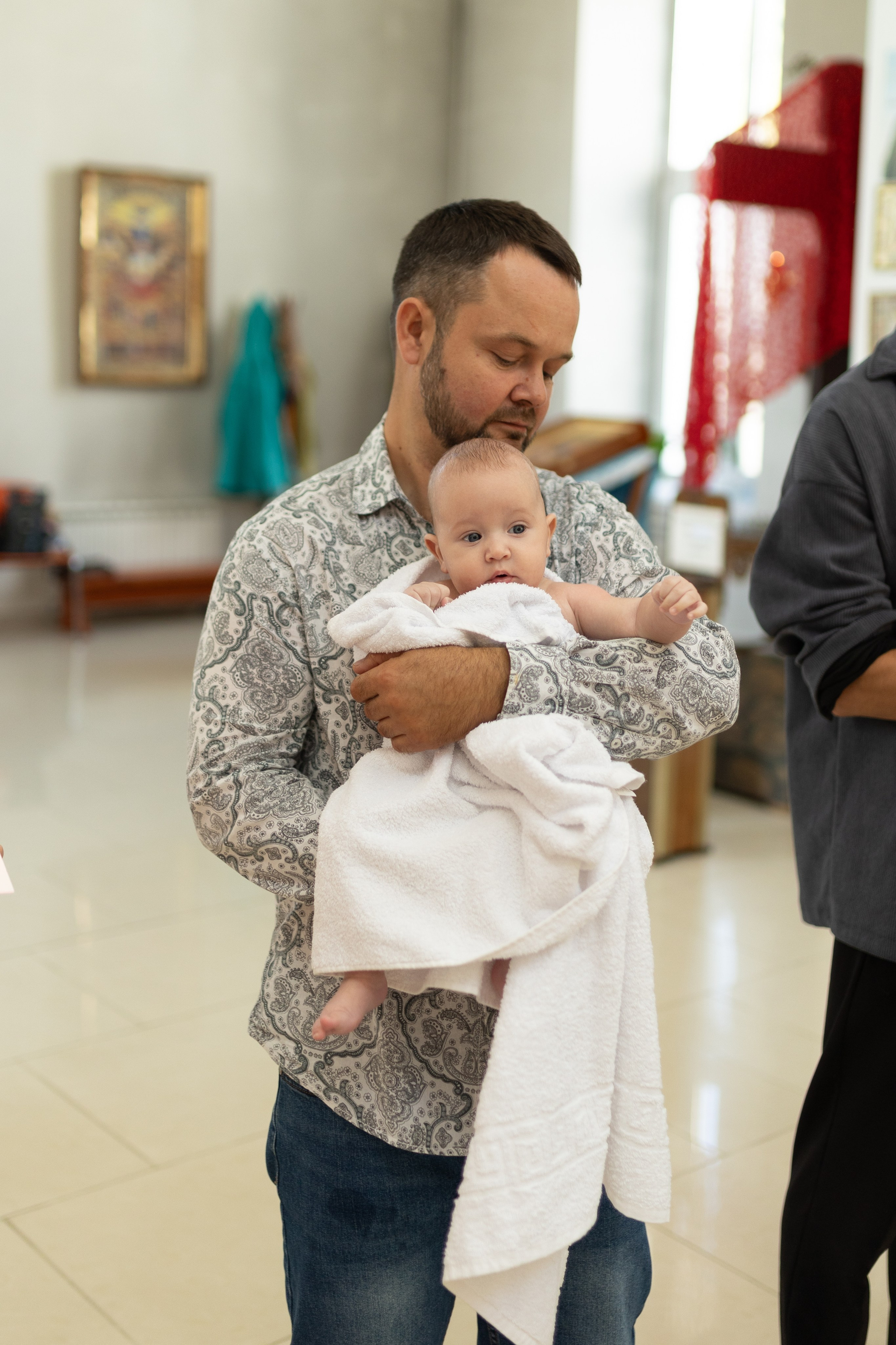 Крещение Артёма (все фото с таинсвта крещения). Фотограф новорожденных. Детский и семейный фотограф Марьяна Юдина