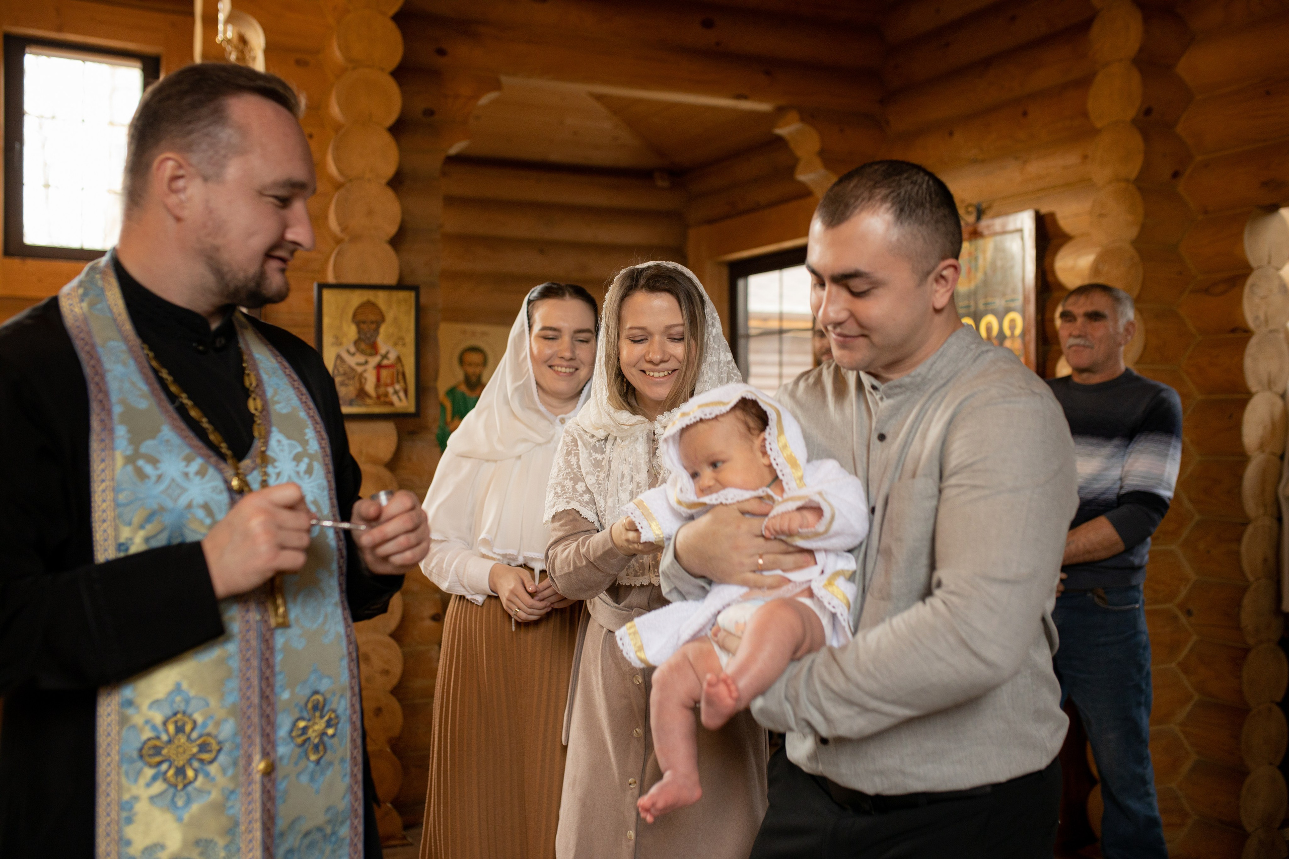 Таинство крещения Марка. Фотограф в Железнодорожном и Балашихе