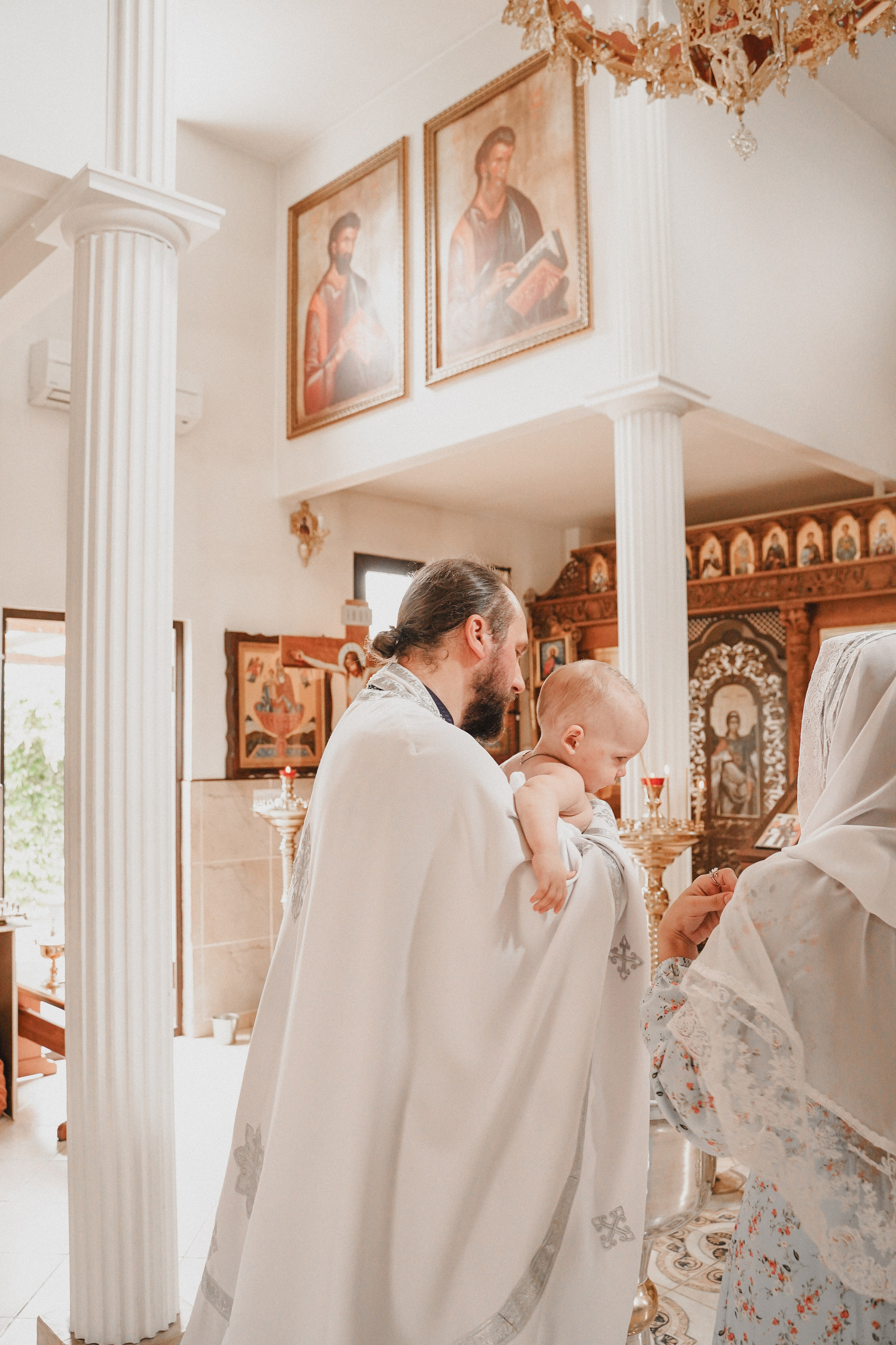 Крещение Лёвы. Семейный и женский фотограф в Краснодаре Анастасия Приймак