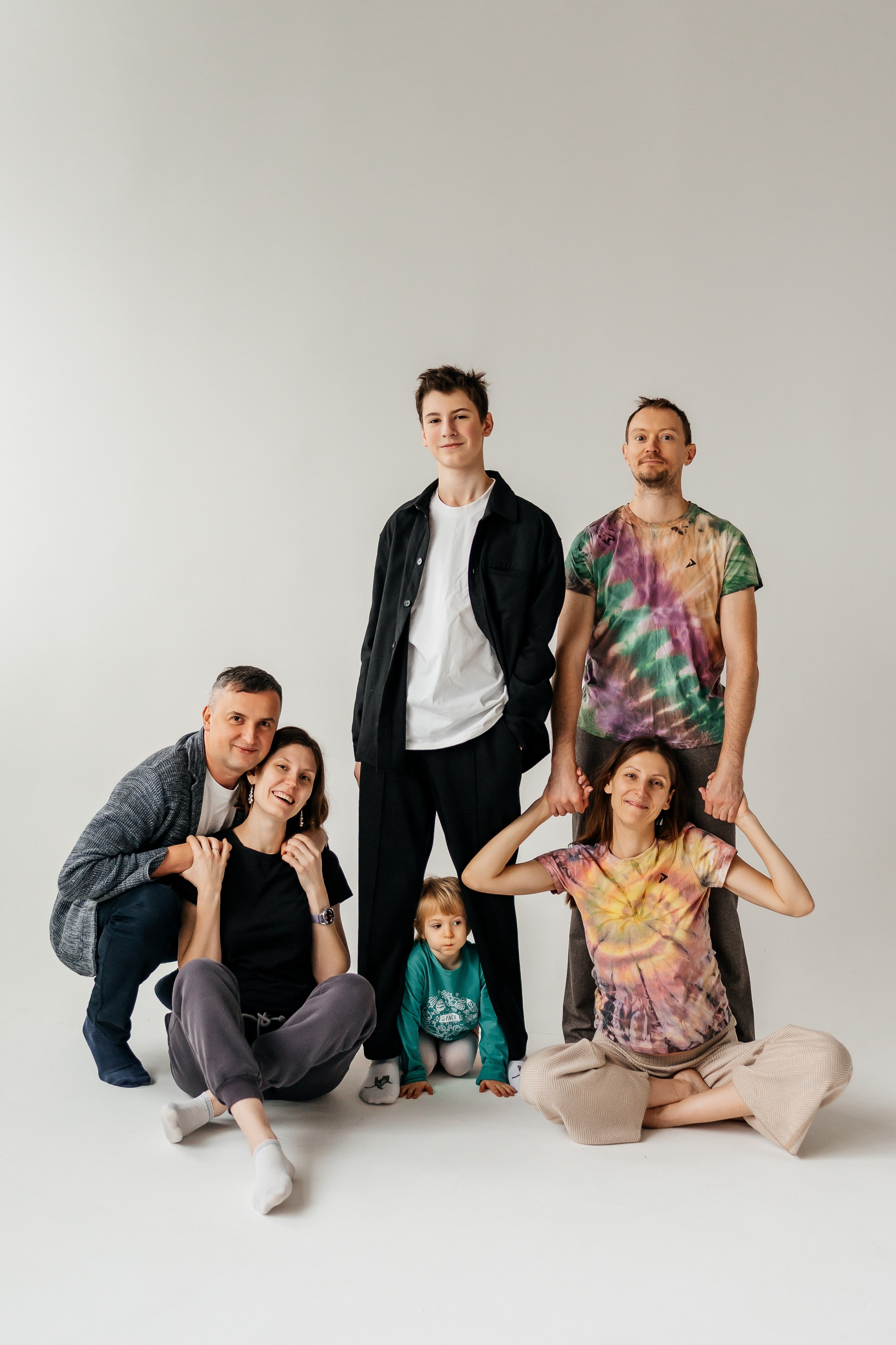 Elena, Anna, Egor, Konstantin, Alexey, Orlana. Семейный фотограф в Москве Ирина Жур