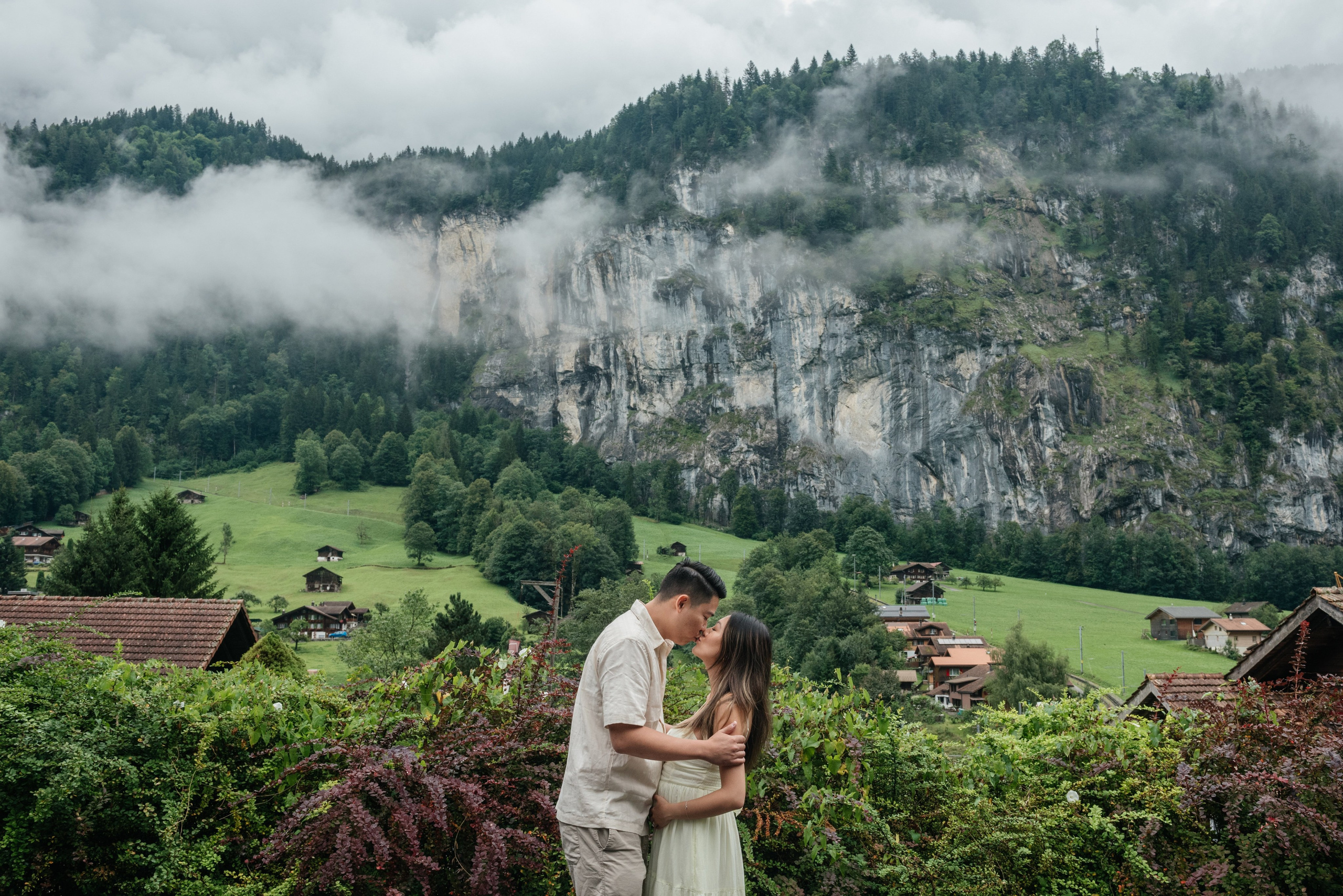 Peggy and Michael (pregnancy). Photographer in Switzerland and Europe Anna Alekseenko
