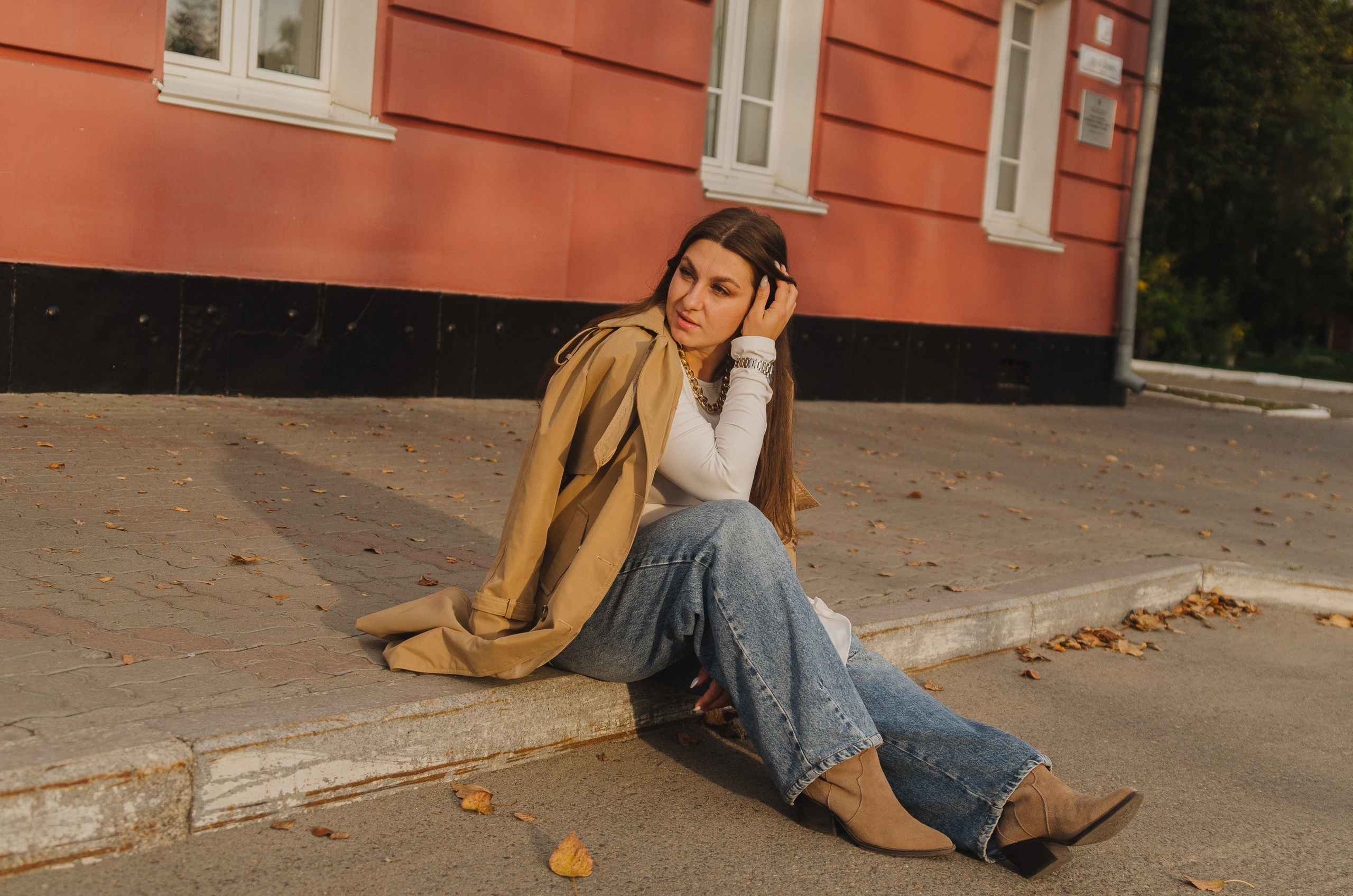 Осенняя прогулочная контент-съемка. Денисова Аля — фотограф для парных съемок и индивидуальных историй в Барнауле