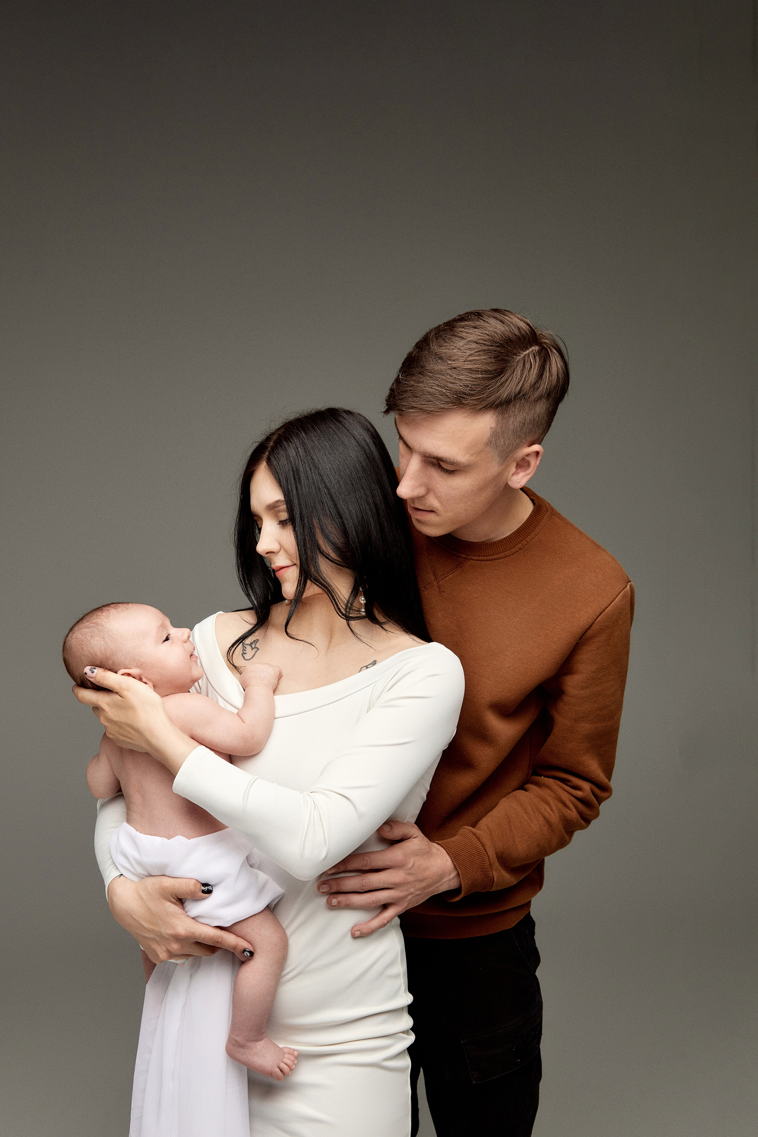 Семейная с малышом 4 месяца. Фотограф в Минске Анна Кучинская