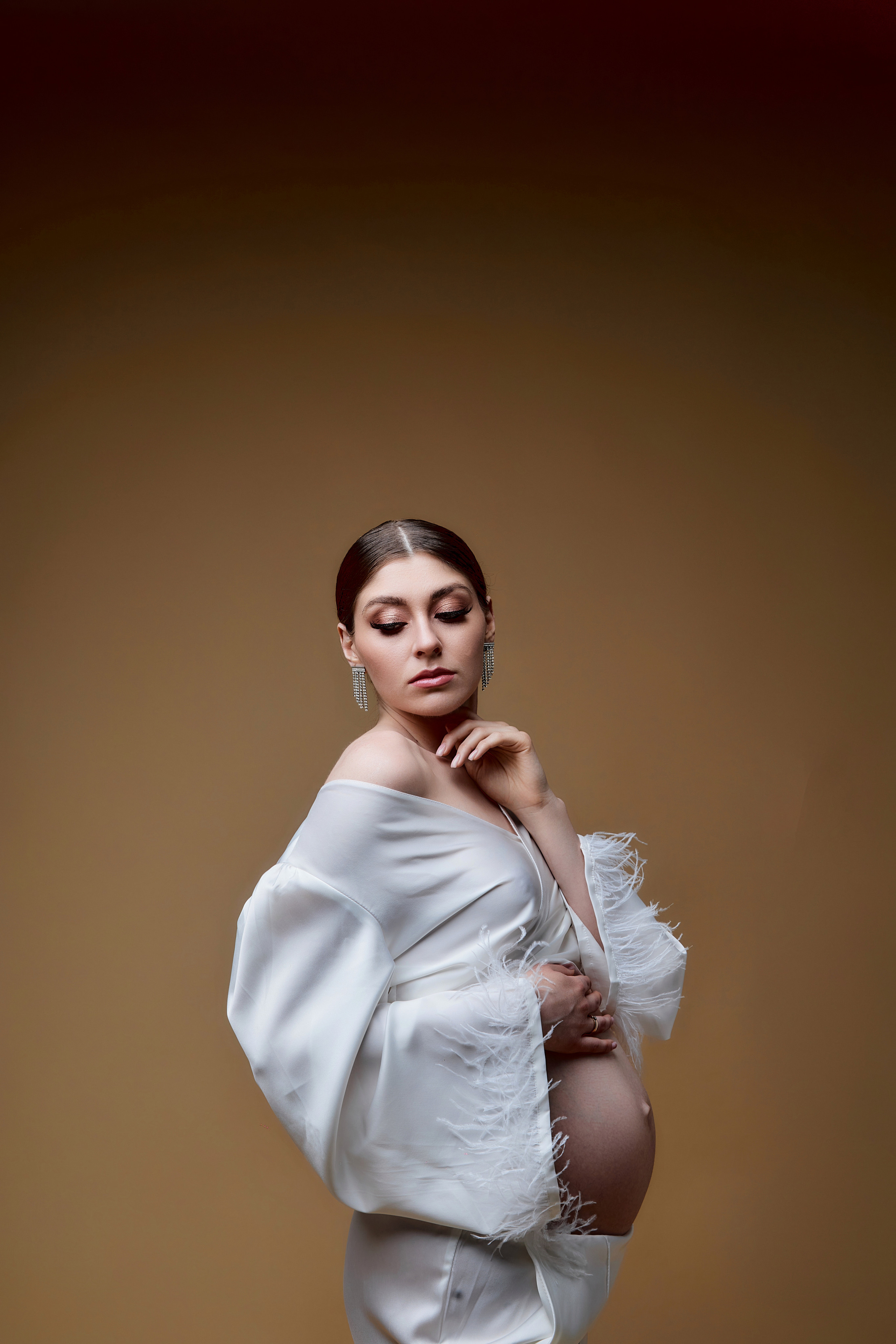 Беременность в студии. Фотограф в Минске Анна Кучинская