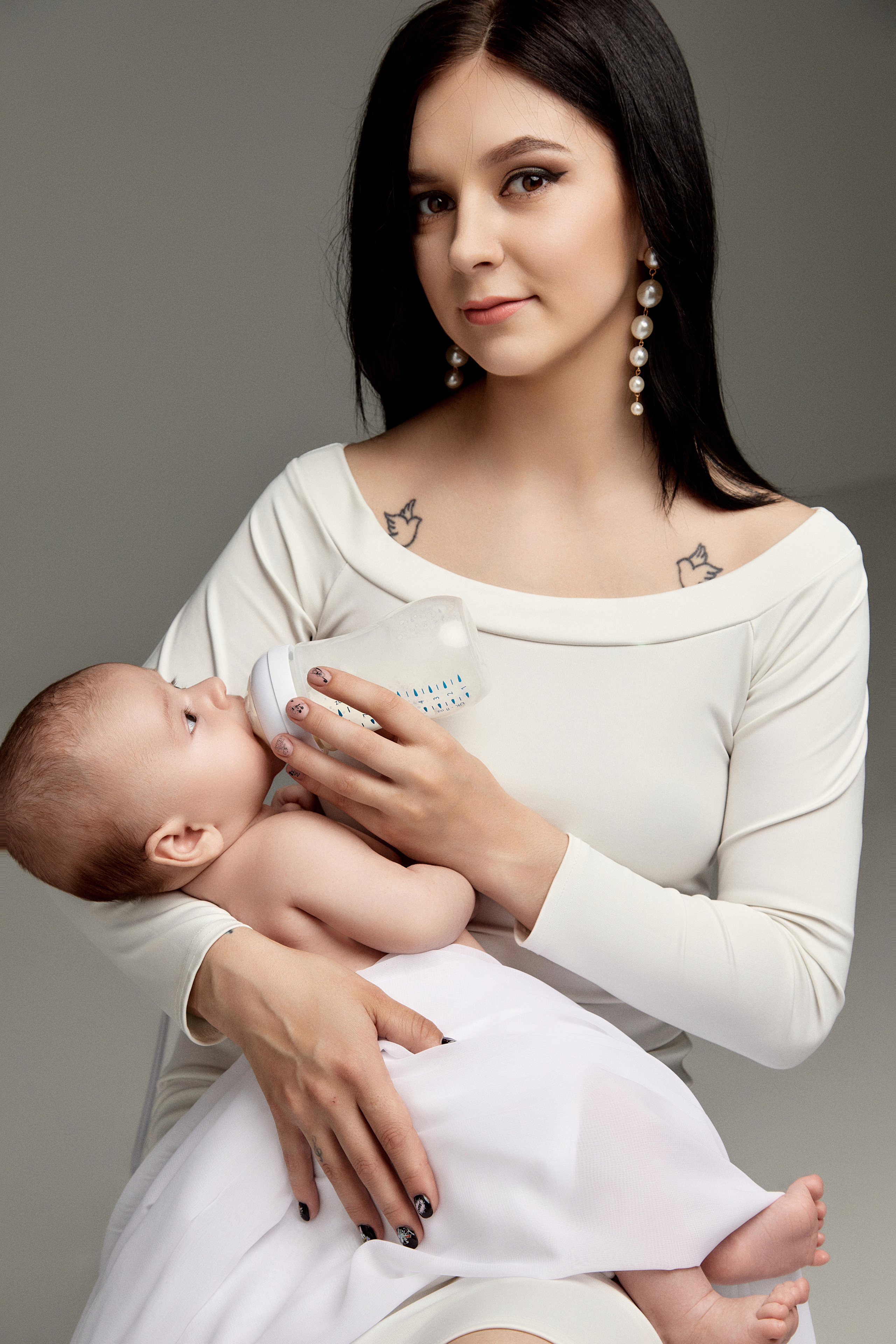 Семейная с малышом 4 месяца. Фотограф в Минске Анна Кучинская