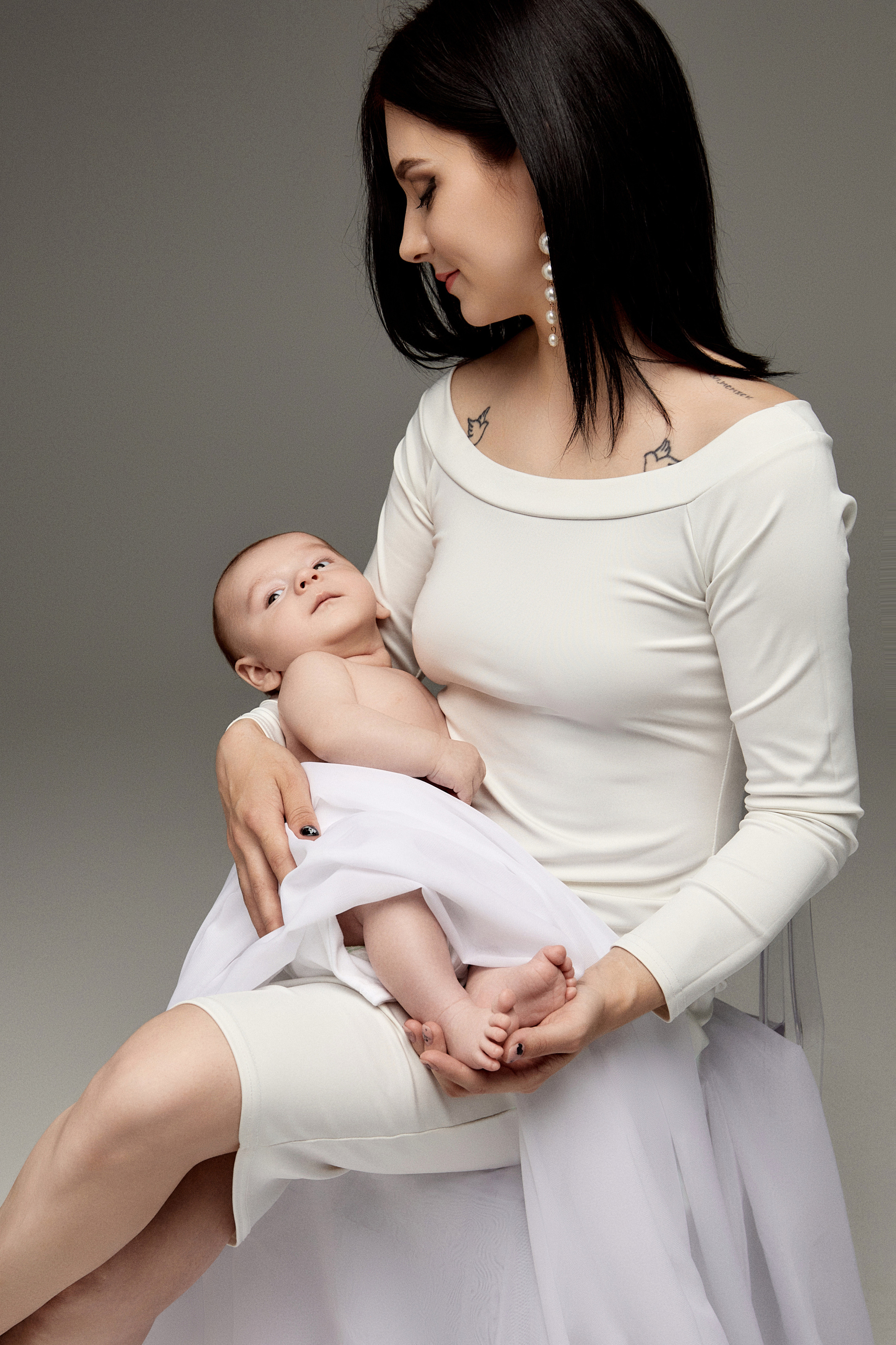 Семейная с малышом 4 месяца. Фотограф в Минске Анна Кучинская