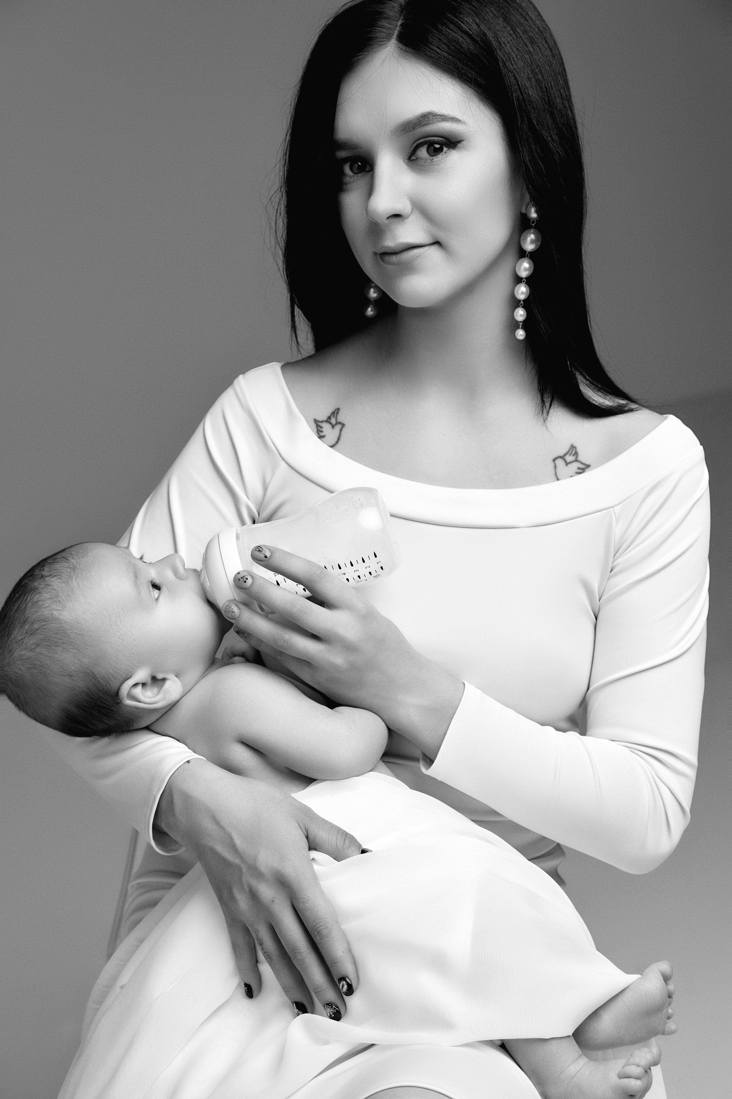 Семейная с малышом 4 месяца. Фотограф в Минске Анна Кучинская