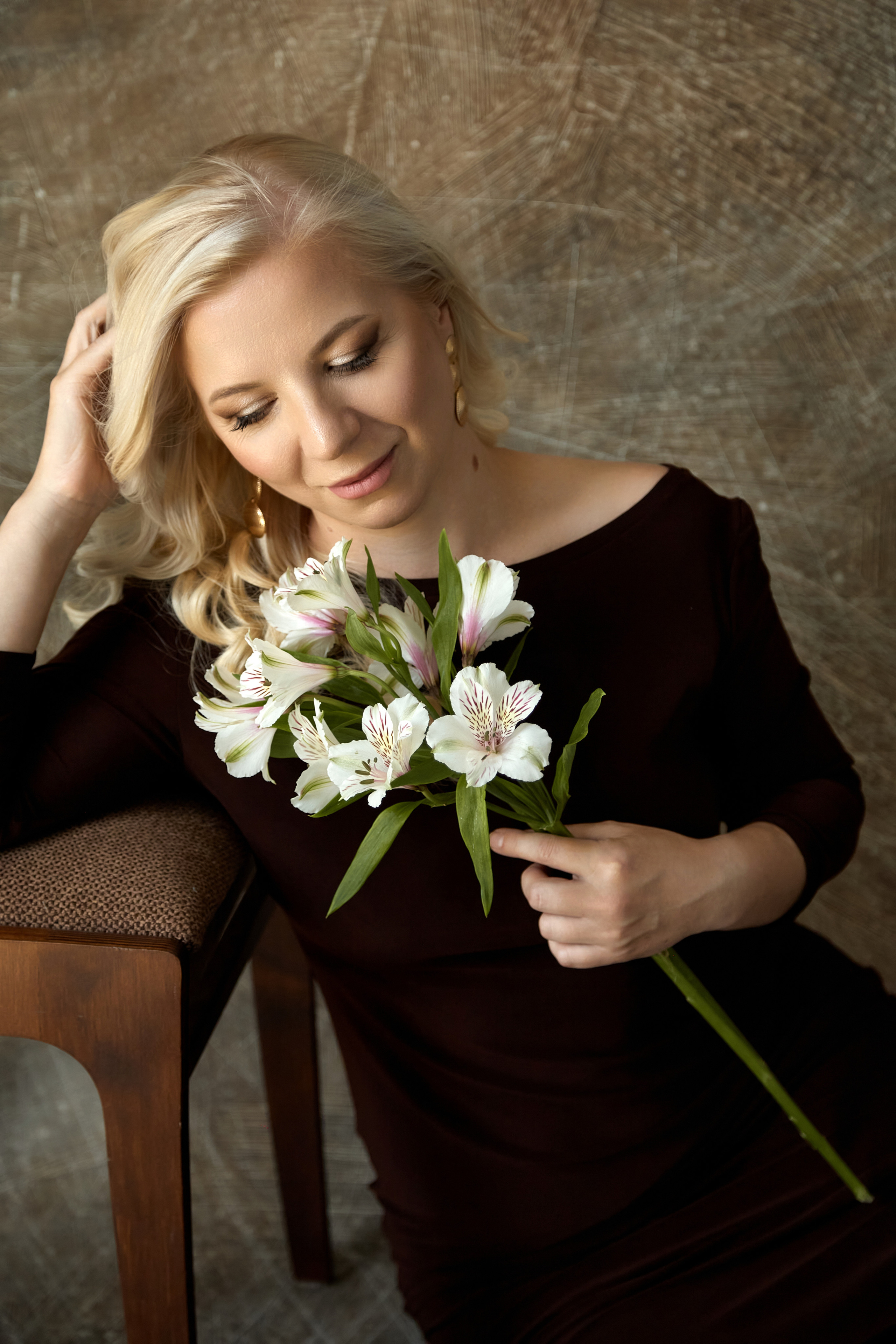 Портретная фотосессия для мамы и дочки. Фотограф в Минске Анна Кучинская