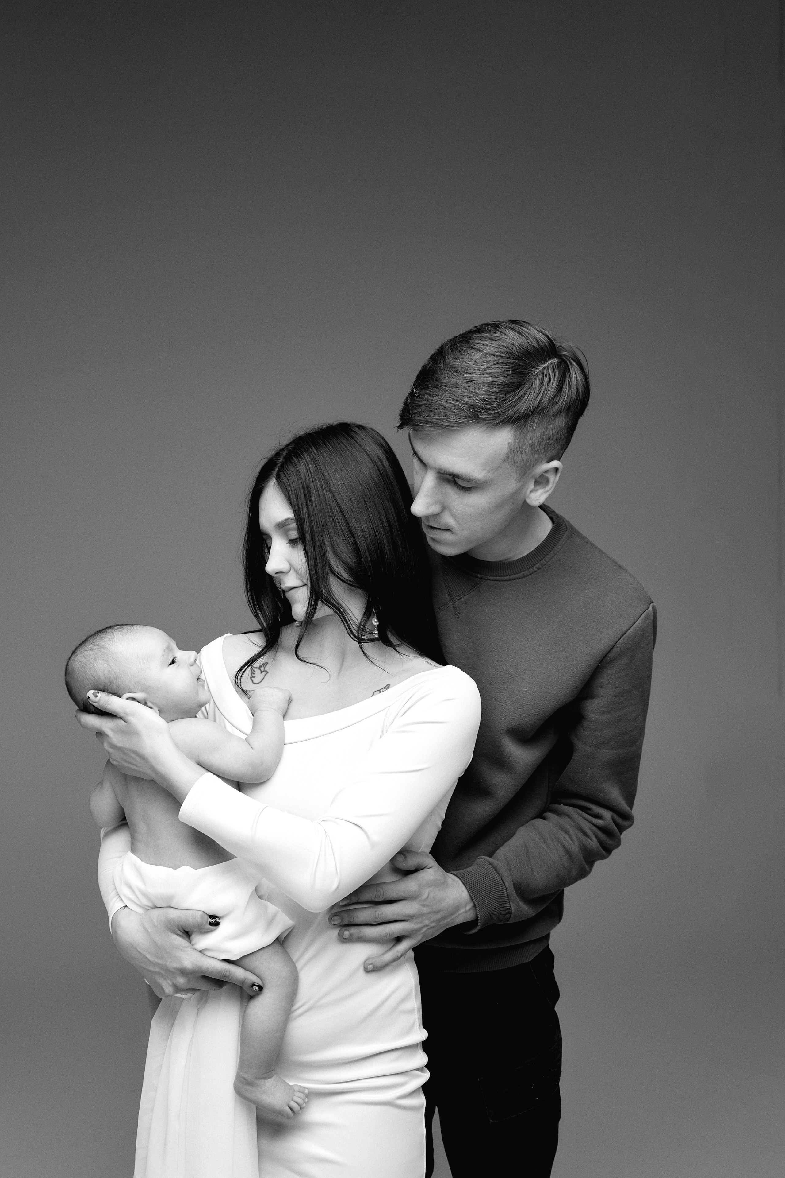 Семейная с малышом 4 месяца. Фотограф в Минске Анна Кучинская