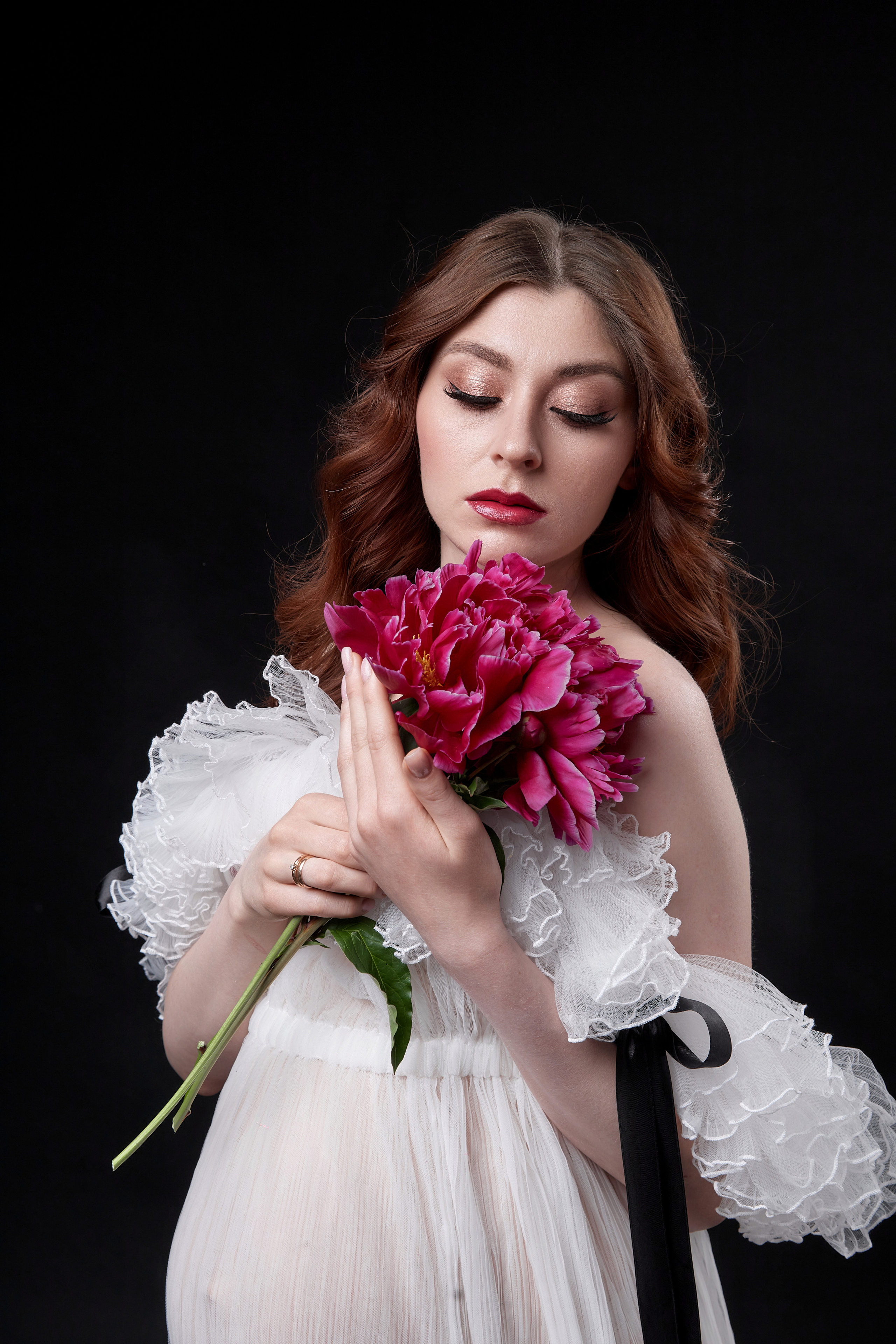 Беременность в студии. Фотограф в Минске Анна Кучинская