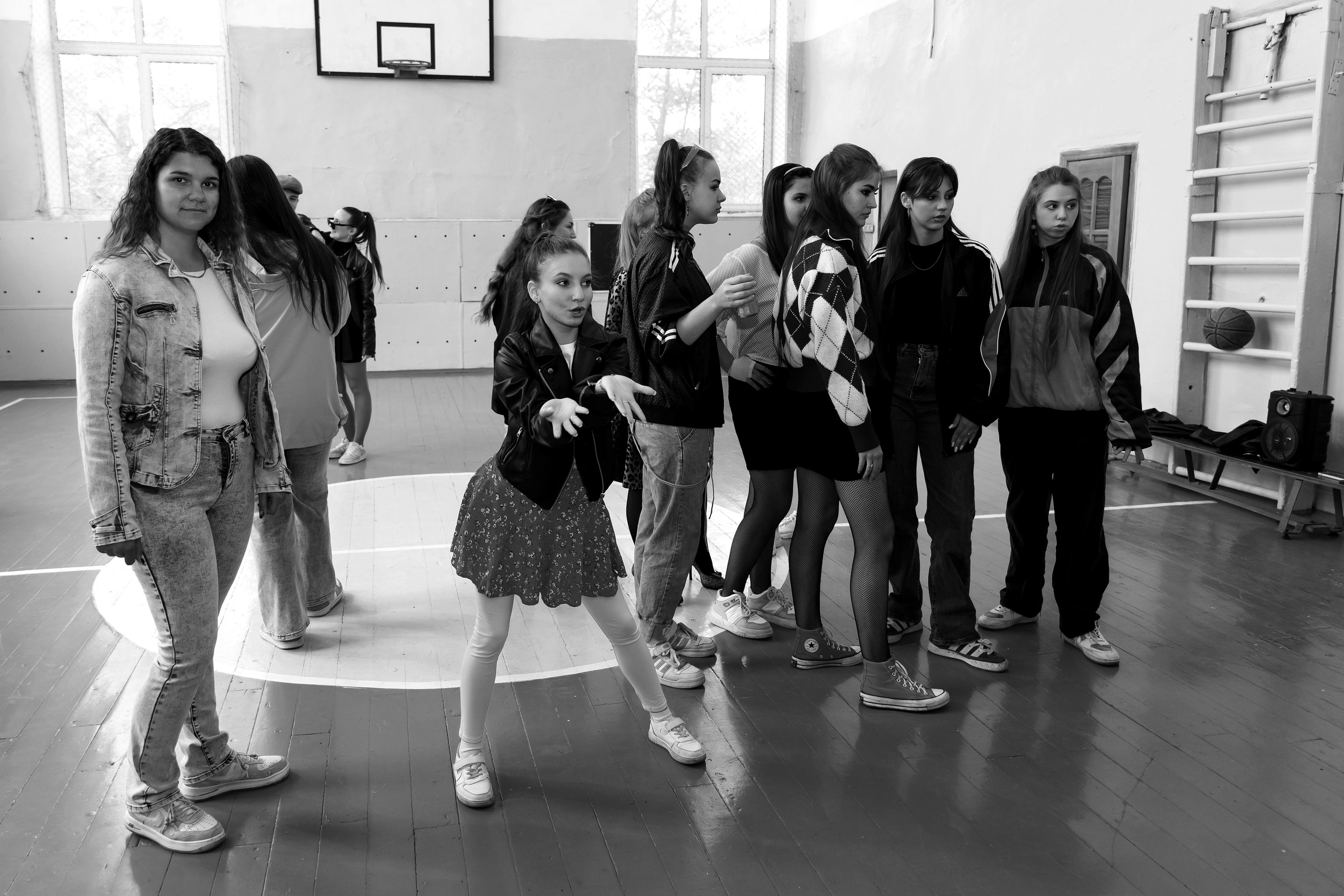 11 класс день не послушания в школе. Фотограф Любовь Корниенко, Примоский край