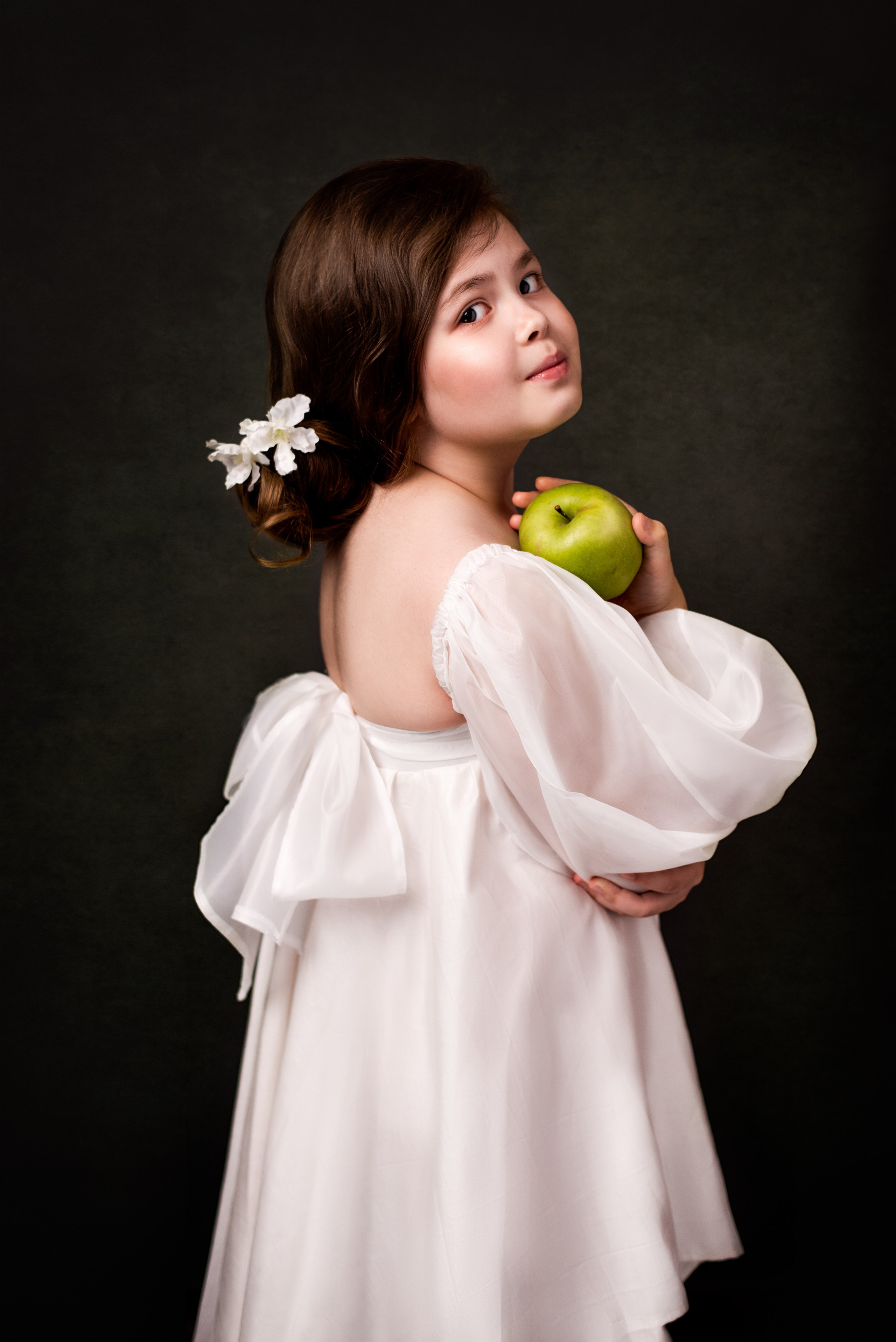 Яблочные дети. School Photographer In Astana Tabakova Natalya