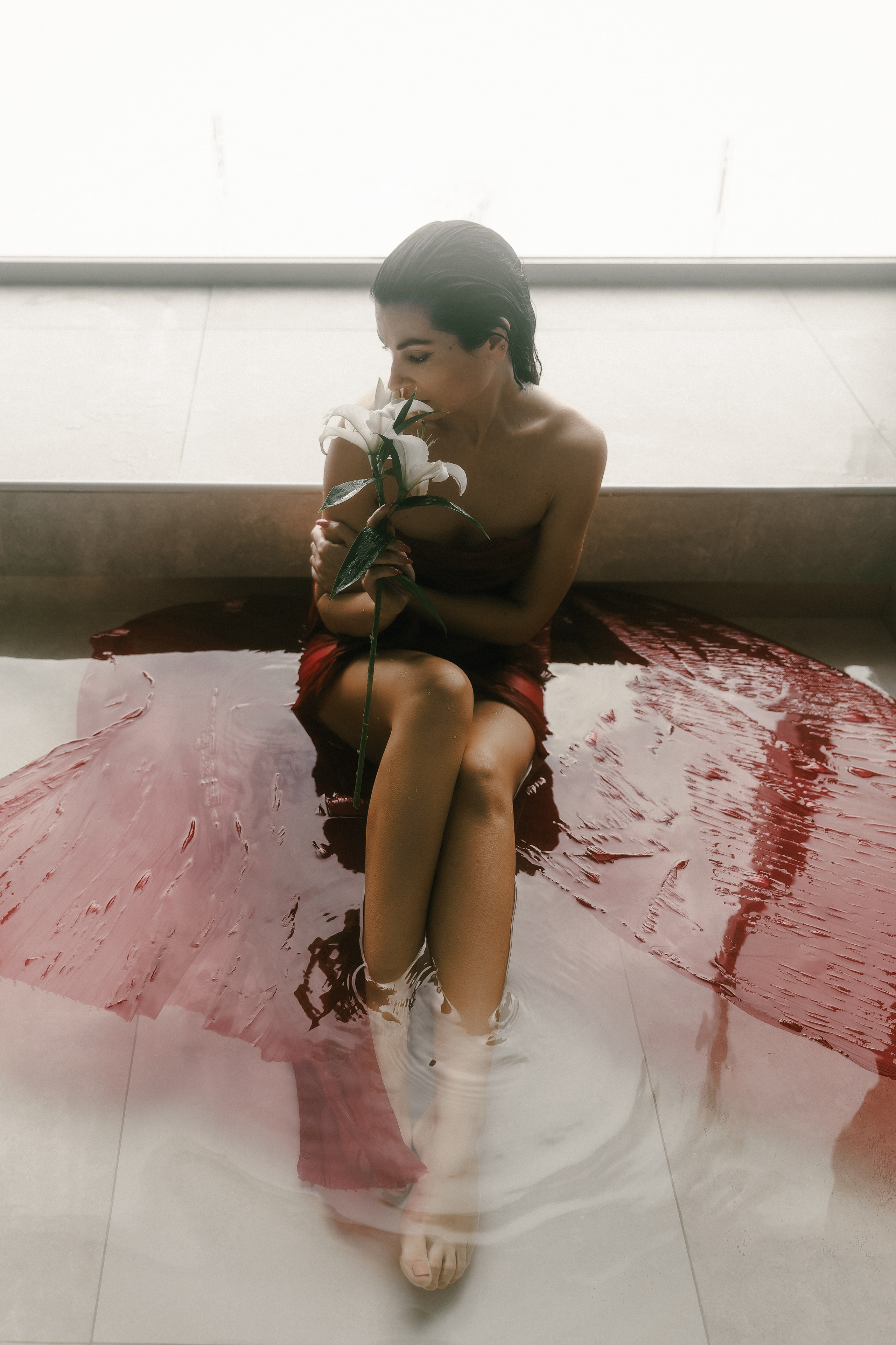 Яна — женский портрет в студии. Свадебный и портретный фотограф в Санкт-Петербурге Анна Демьянова