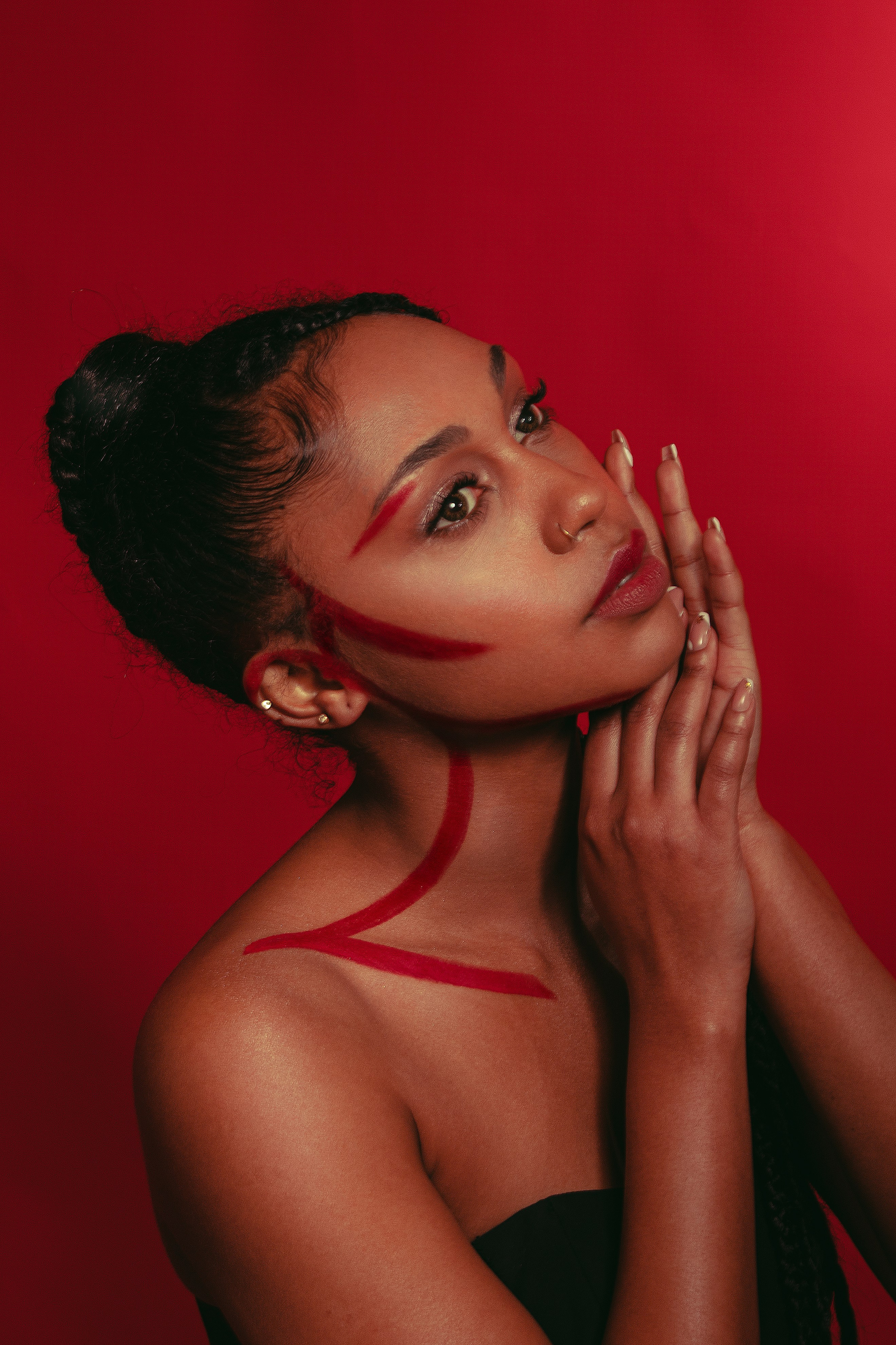 Необычный женский портрет