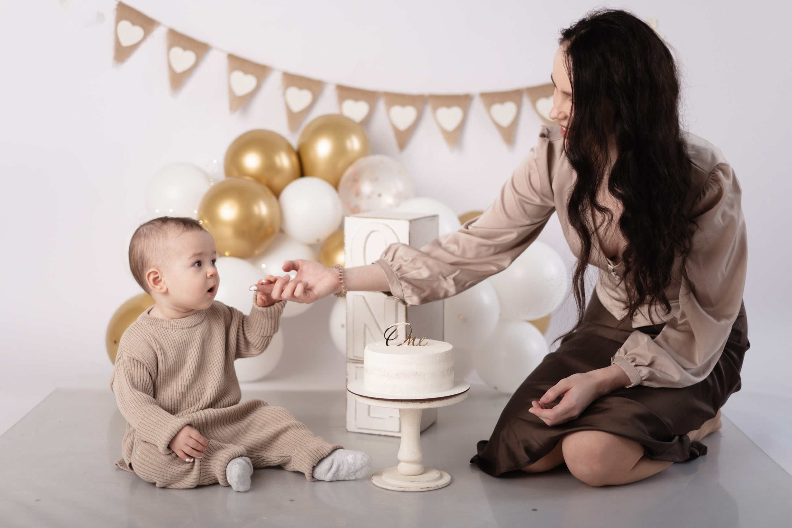 Годик Алексею. Семейный детский ньюборн фотограф в Москве Марта Петрова