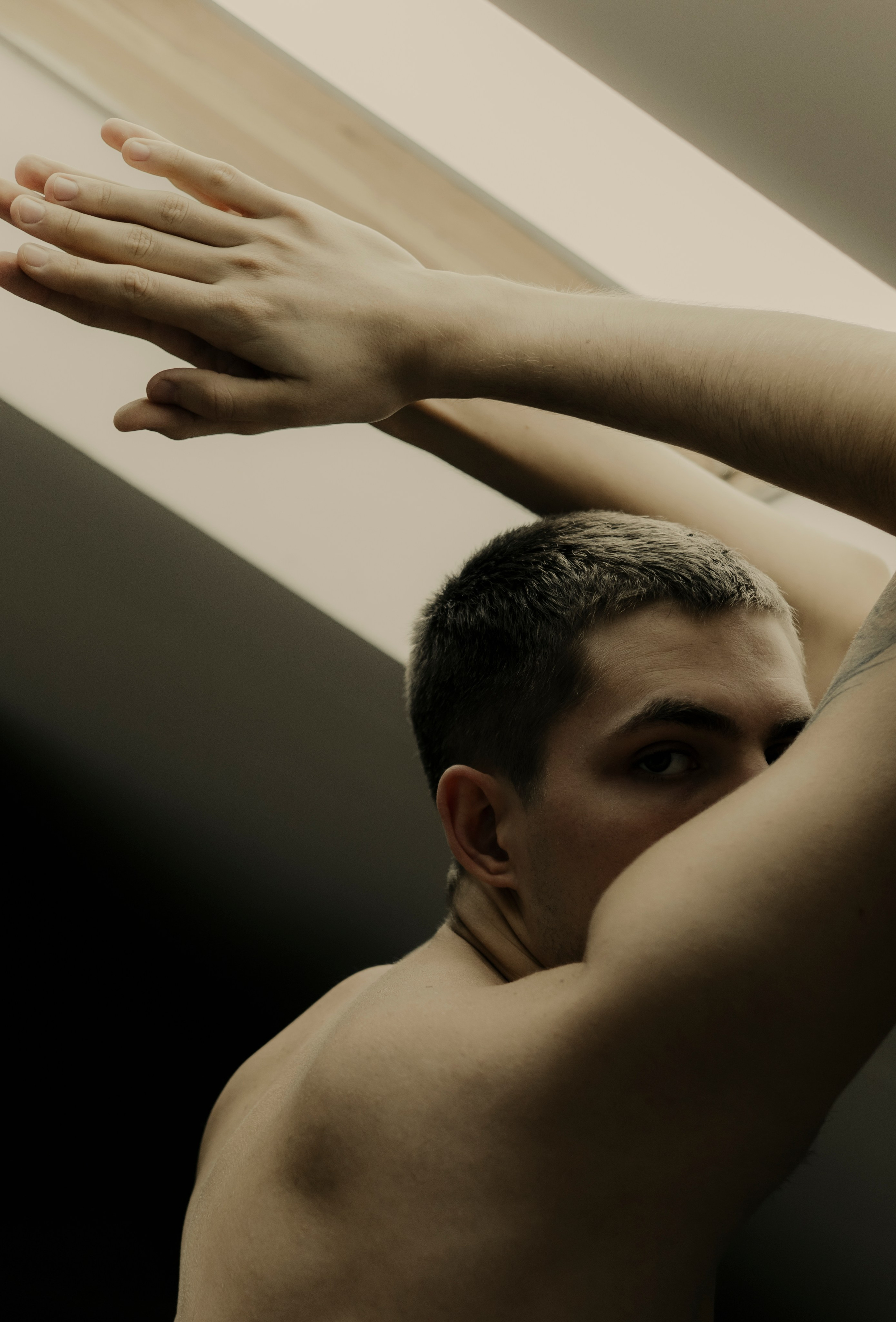 Male. Male photographer