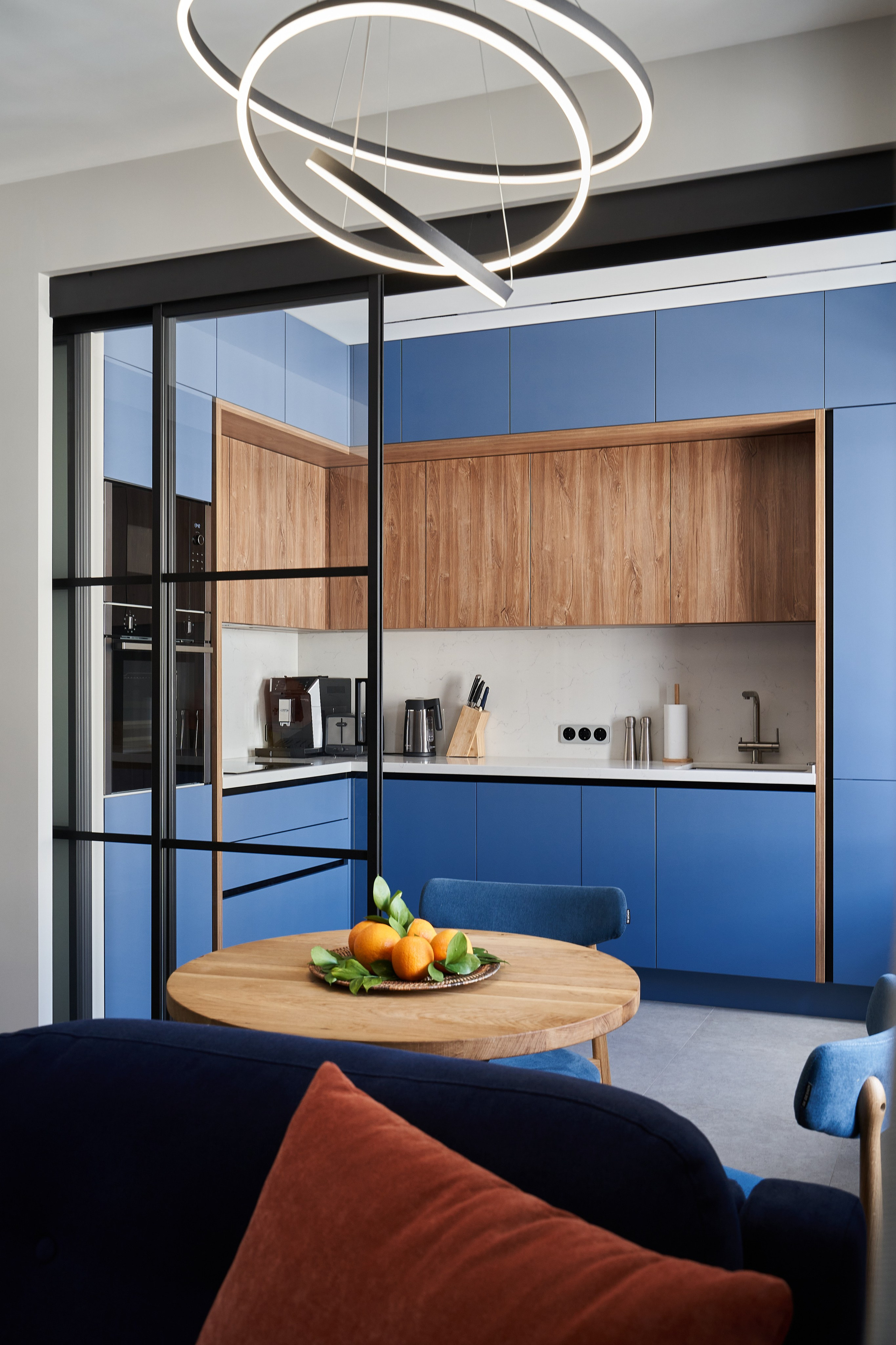 Цвет настроения Синий (публикация в журнале Buro 314). Бояршинов Антон Интерьерный фотограф/видеограф Москва