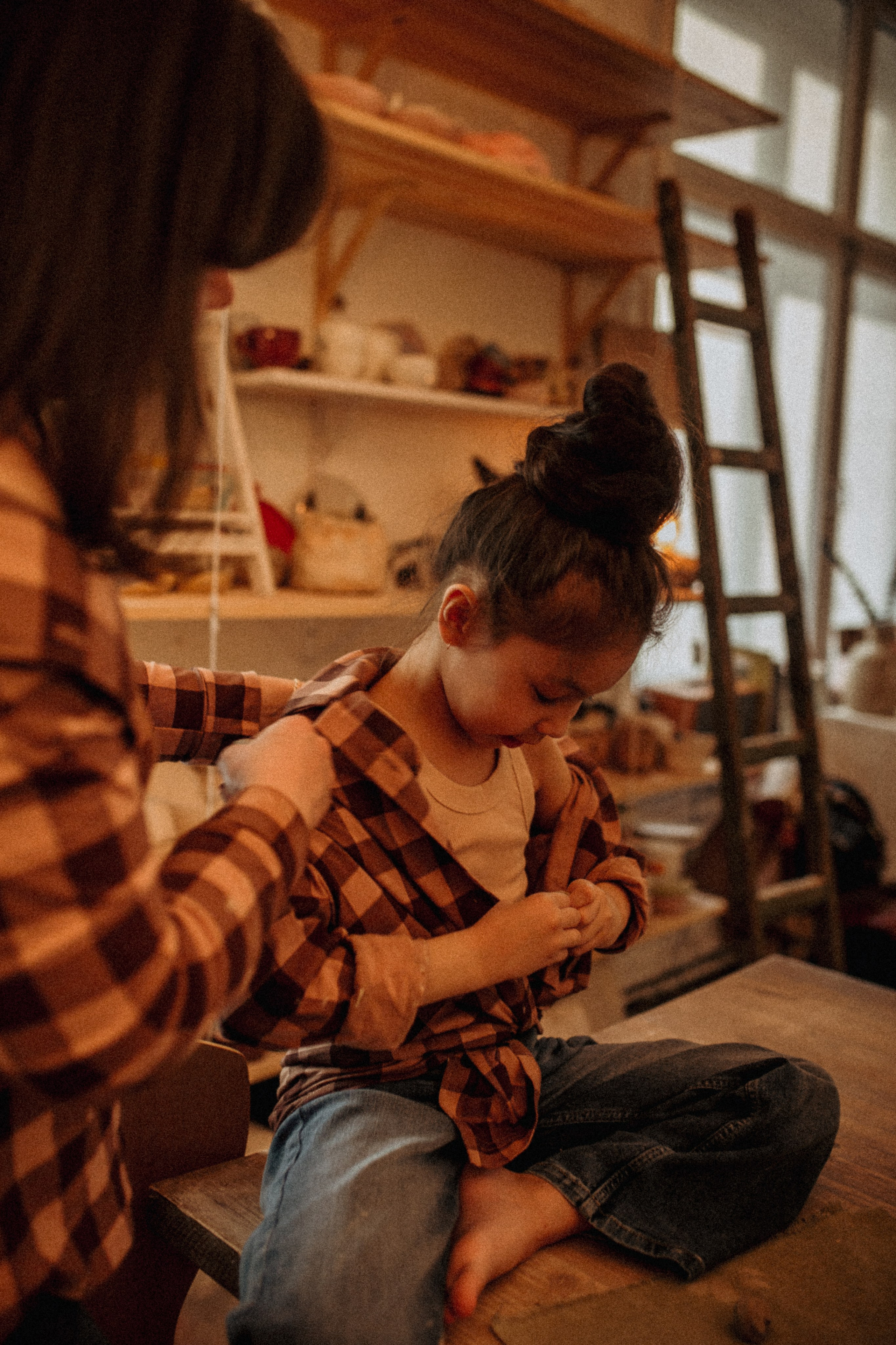 Дина & София гончарная. Семейный и Свадебный фотограф в Санкт-Петербурге Плохая Екатерина