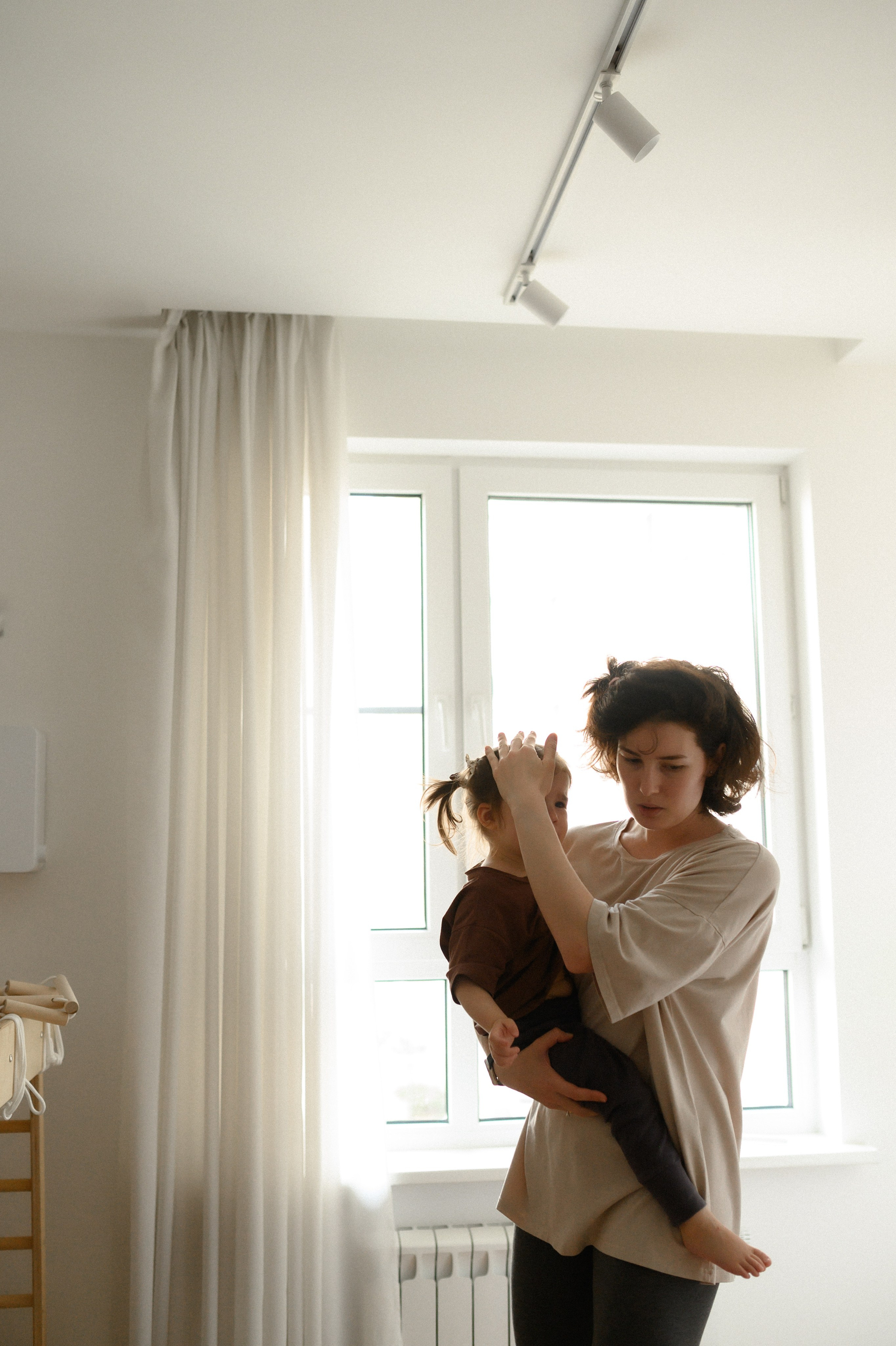 Руслан, Марта и Кира дома. Семейный и свадебный lifestyle-фотограф в Москве Мария Петрова