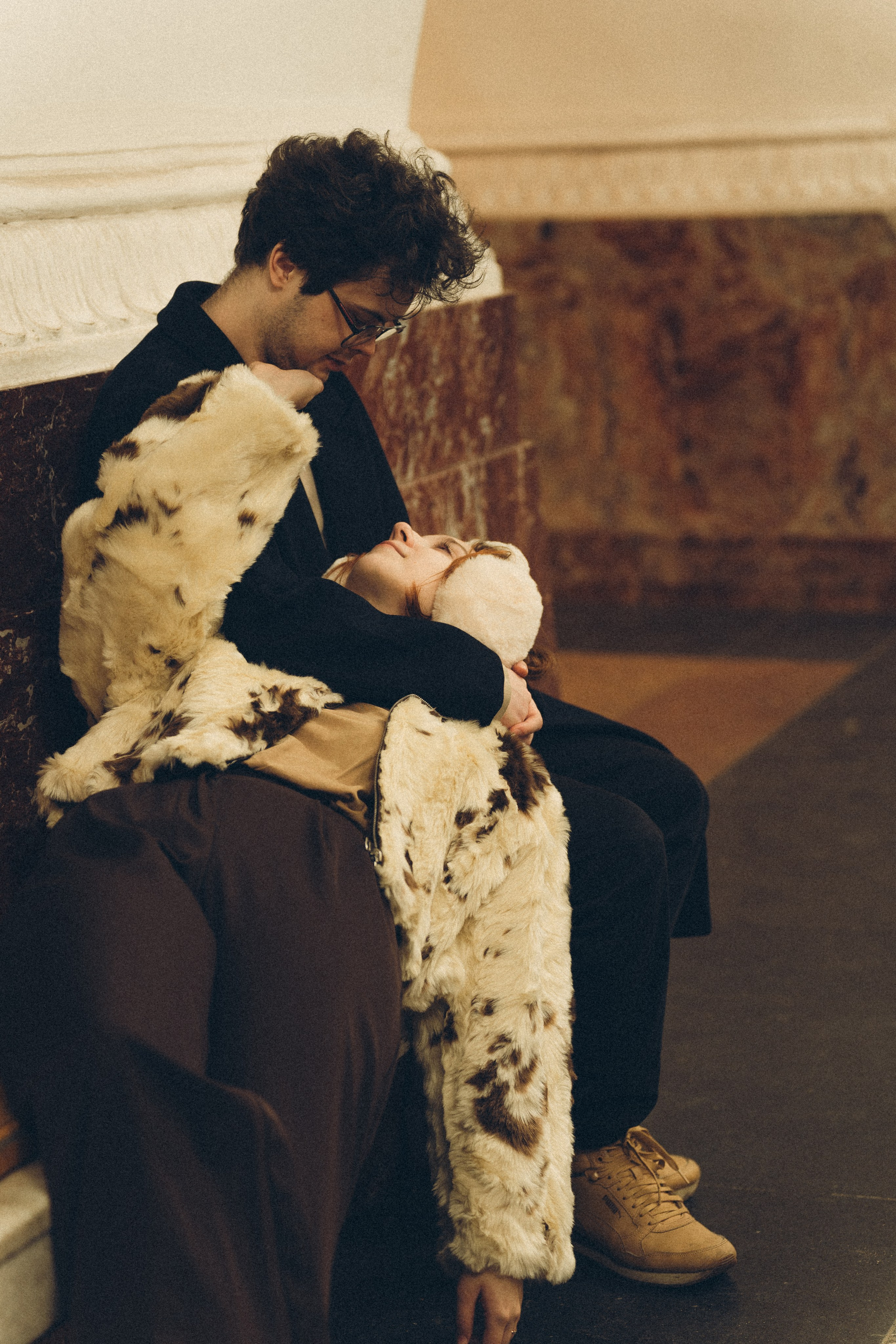 НОВОГОДНЯЯ ФОТОСЕСИИЯ ПАРЫ В МЕТРО ЛЮБОВЬ. Профессиональный фотограф, Санкт-Петербург — Виктория Богомолова