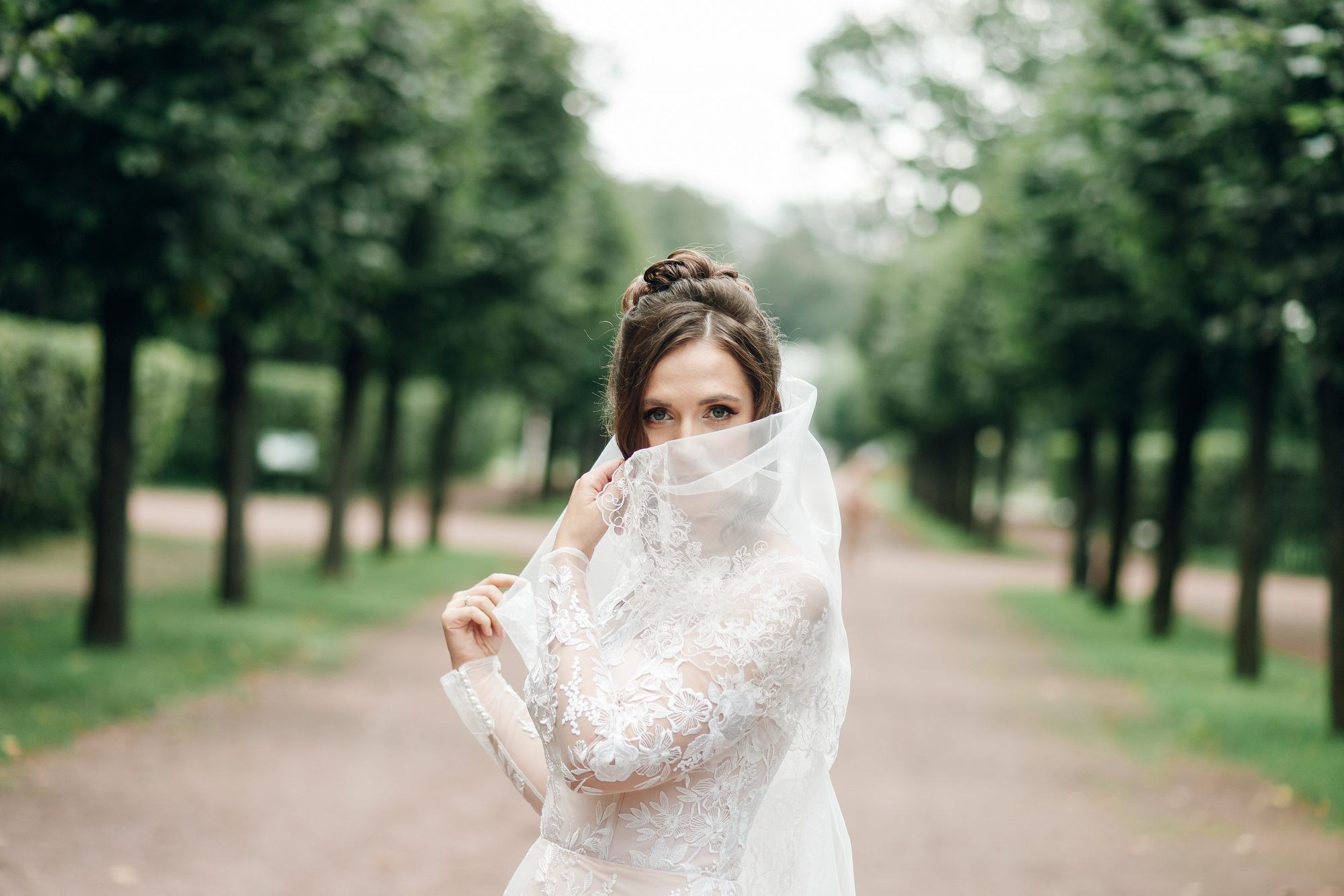 Свадебная фотосессия в усадьбе Кусково. Сергей Гладков свадебный фотограф в Москве