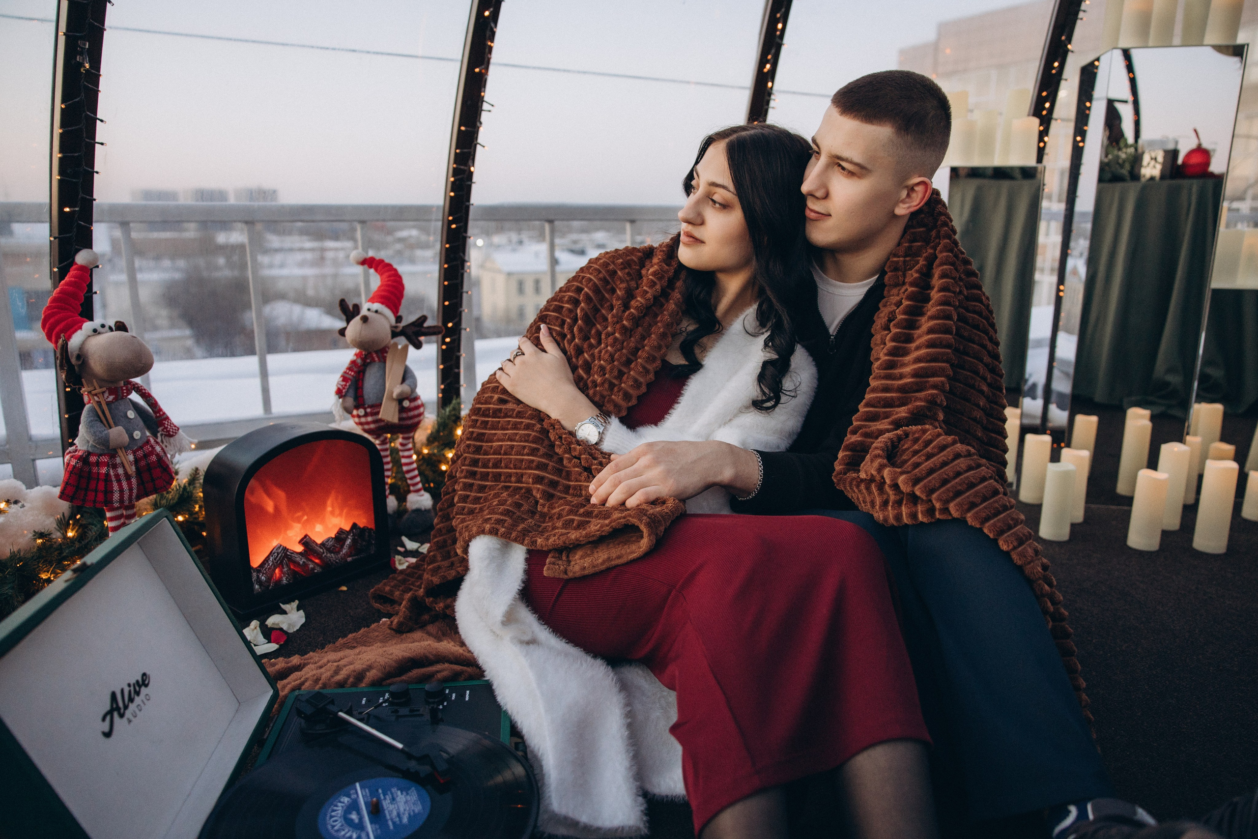 Свидание на крыше. Свадебный, семейный фотограф в Иркутске Светлана Макаричева