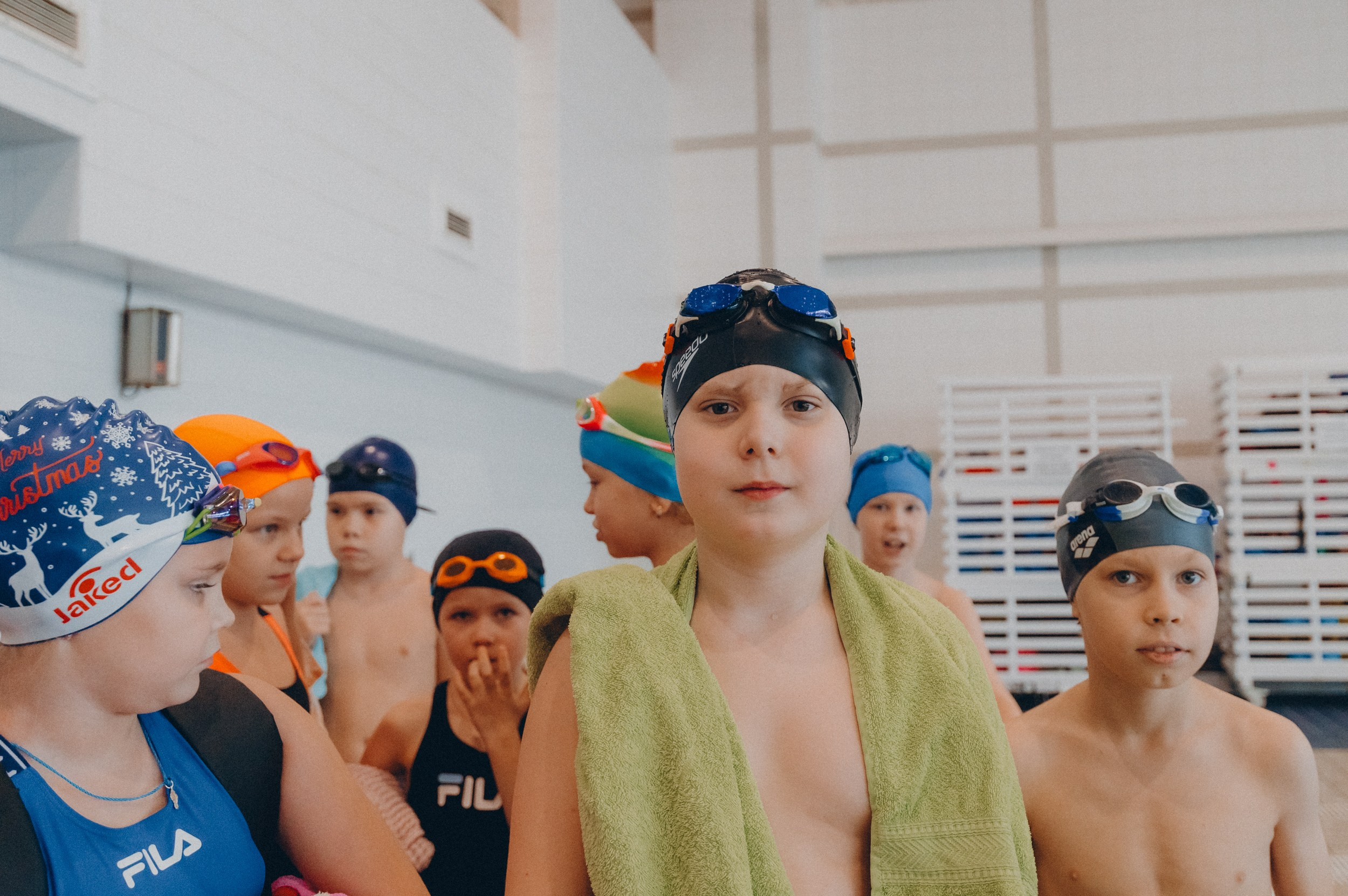 «Новогодние заплывы» в СОЦ «Зодчий». Фотограф Дмитрий Пименов