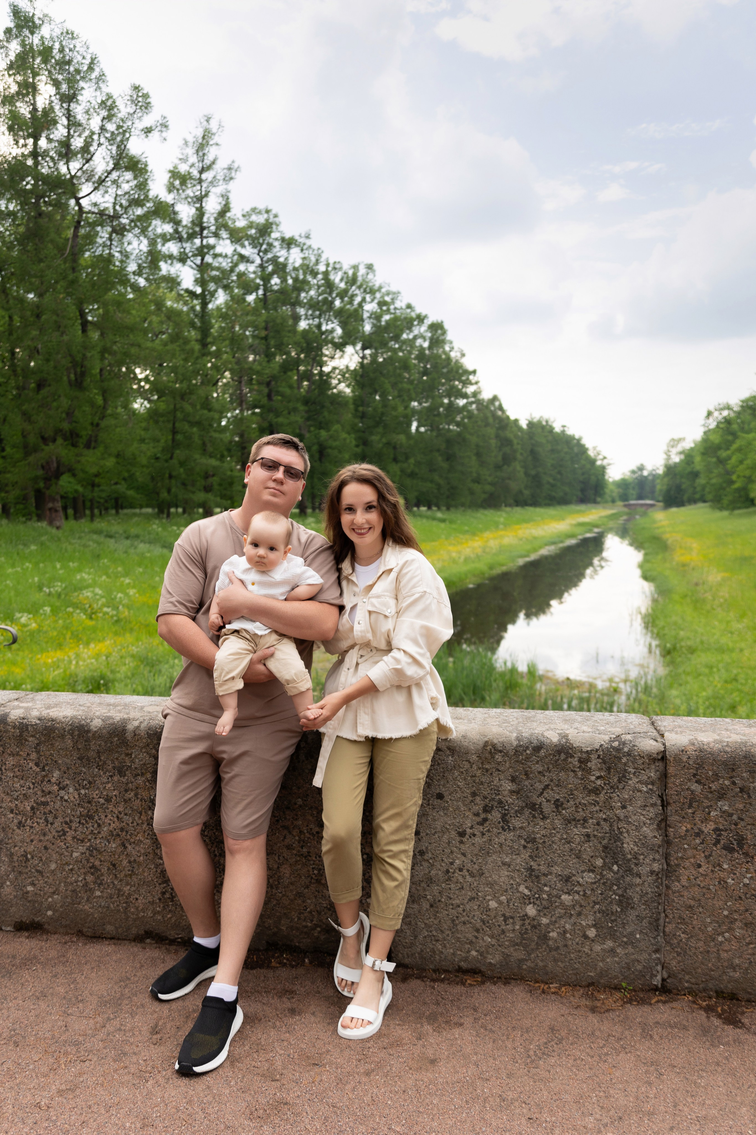 Семейная фотопрогулка в Пушкине. Семейный и свадебный фотограф в Санкт-Петербурге Татьяна Швыкова