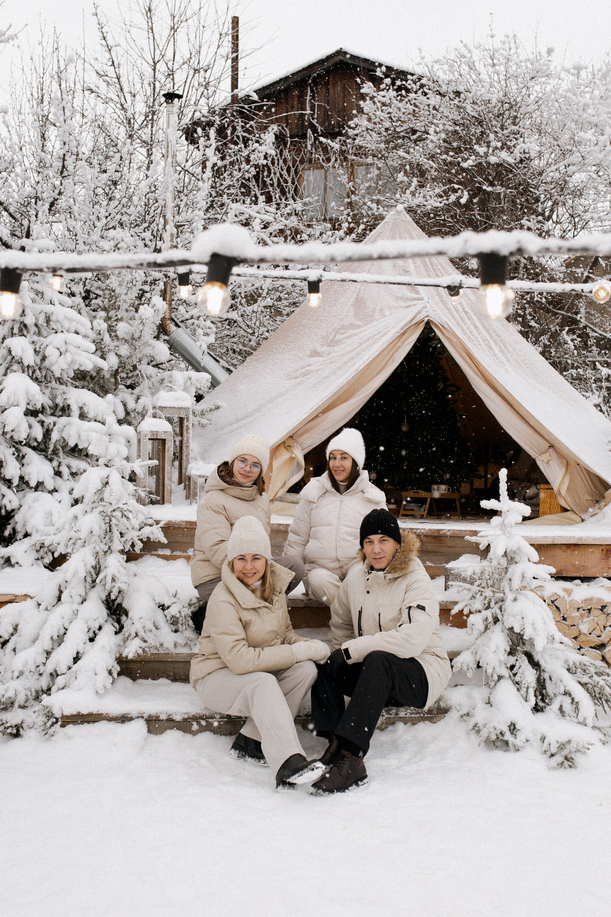 Семейная новогодняя съемка. Фотограф Юлия Герасимова Иркутск